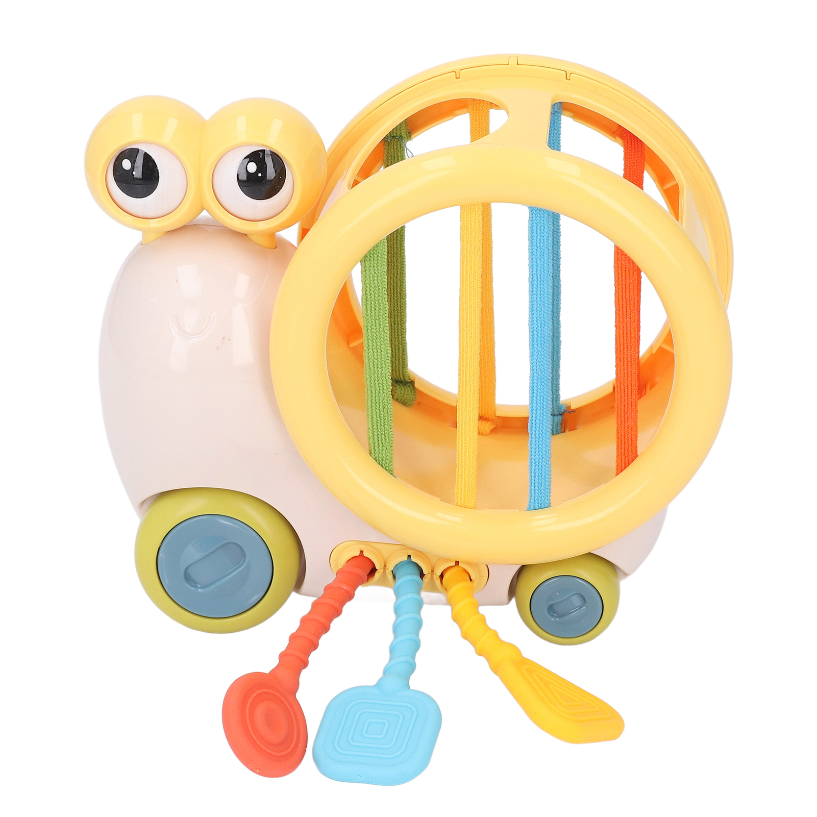 Shape Sorter Pull String Toy Fine Motor Skill Educational Silicone Pull String