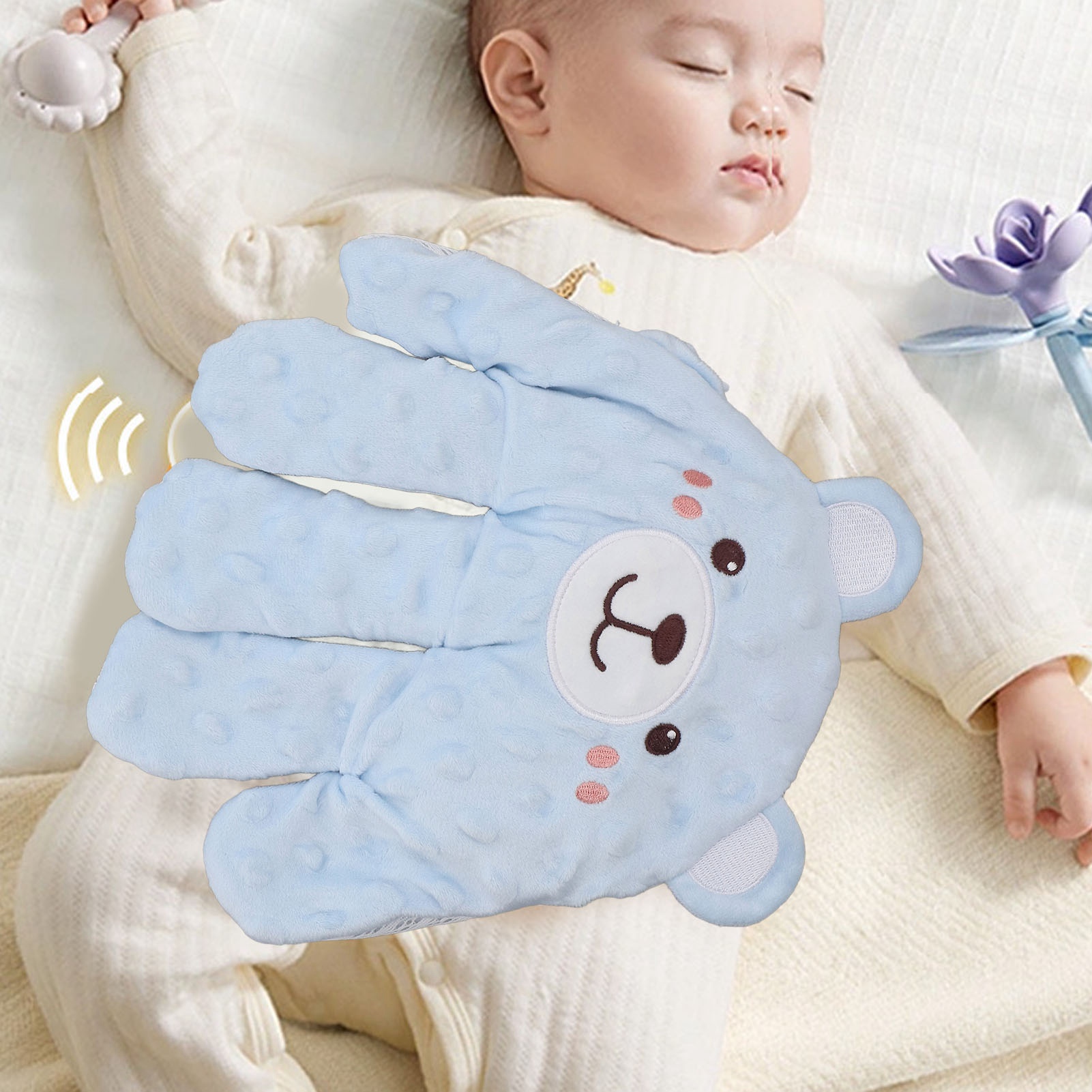 Mains Bébé Dorment - Jouet Somnifère Palmier Avec 3 Modes Et Chauffage Pour 0-3 Ans