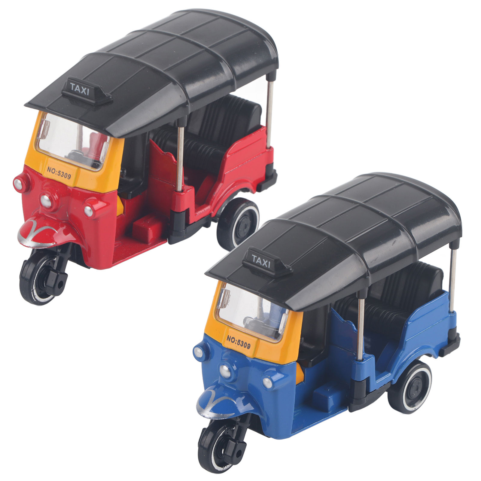 Alloy Tricycle Car Model Highly Simulation Children Vehicles Toy With Slidin &sw - Picture 18 of 18