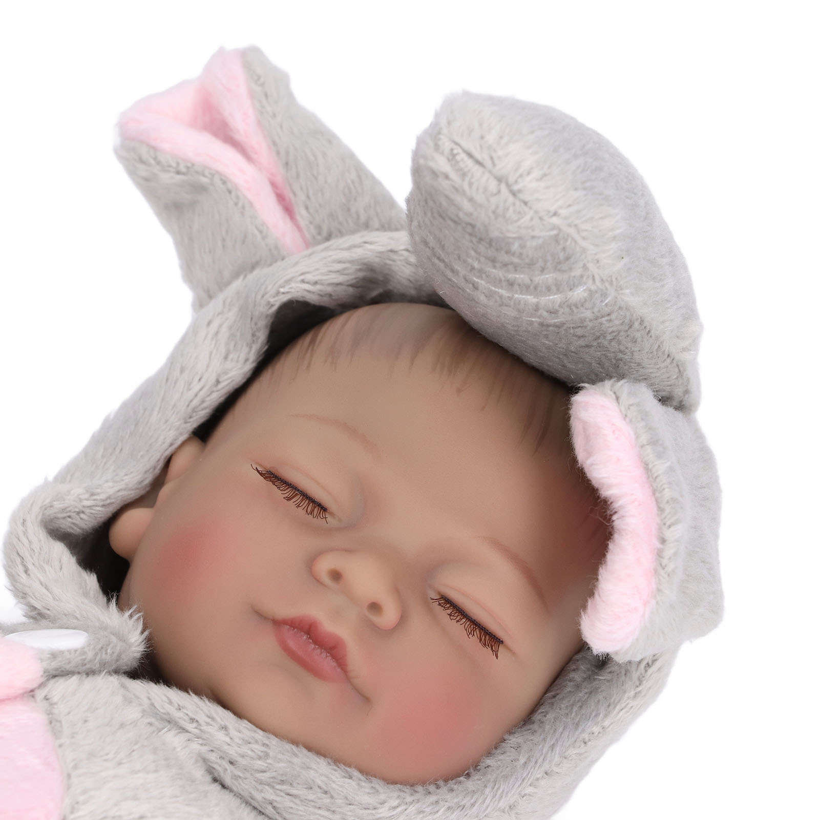 Newborn Infant Doll 10 Inch Children Lovely Lifelike Soft Silicone Girl Baby &sw - Picture 17 of 18