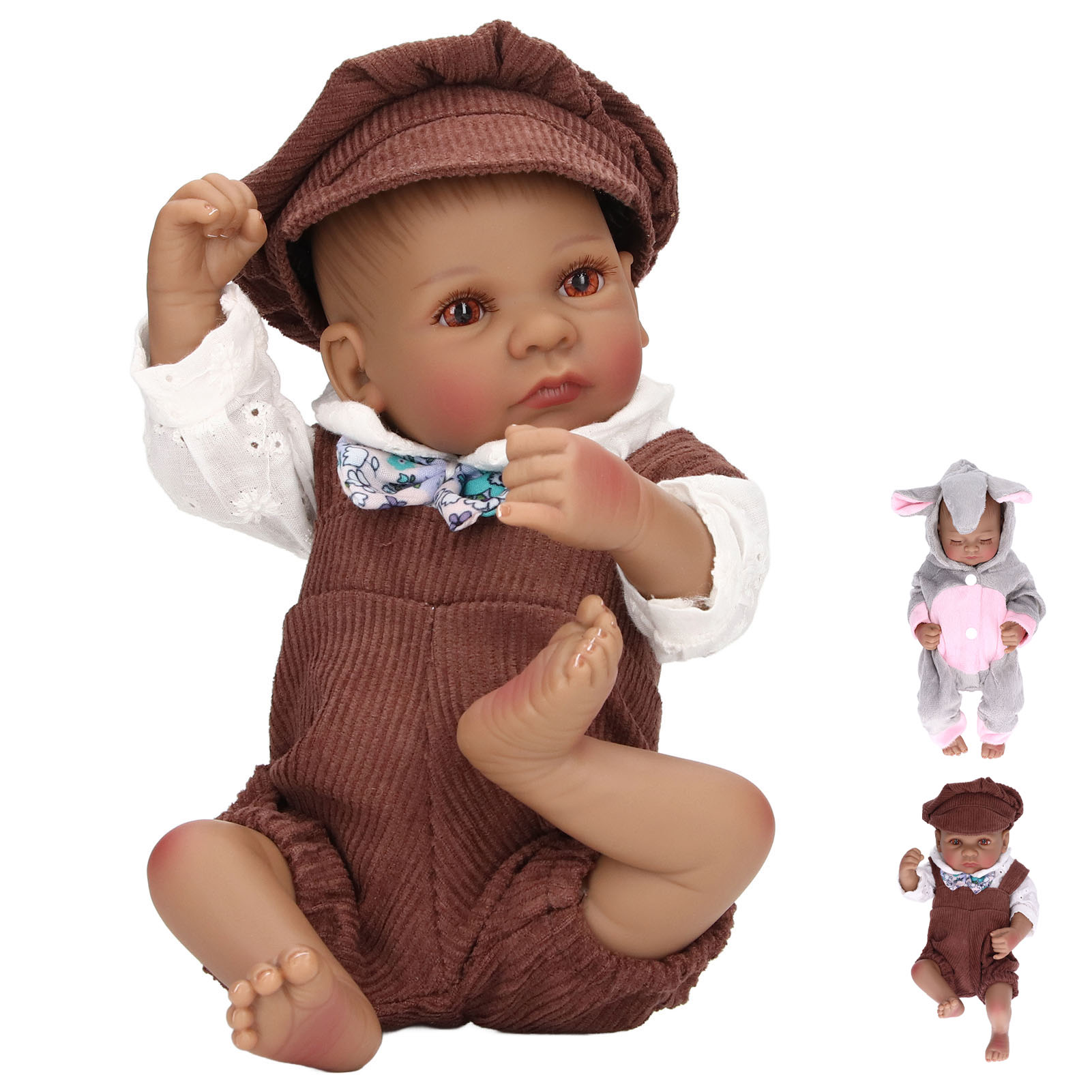 Newborn Infant Doll 10 Inch Children Lovely Lifelike Soft Silicone Girl Baby &sw - Picture 13 of 18