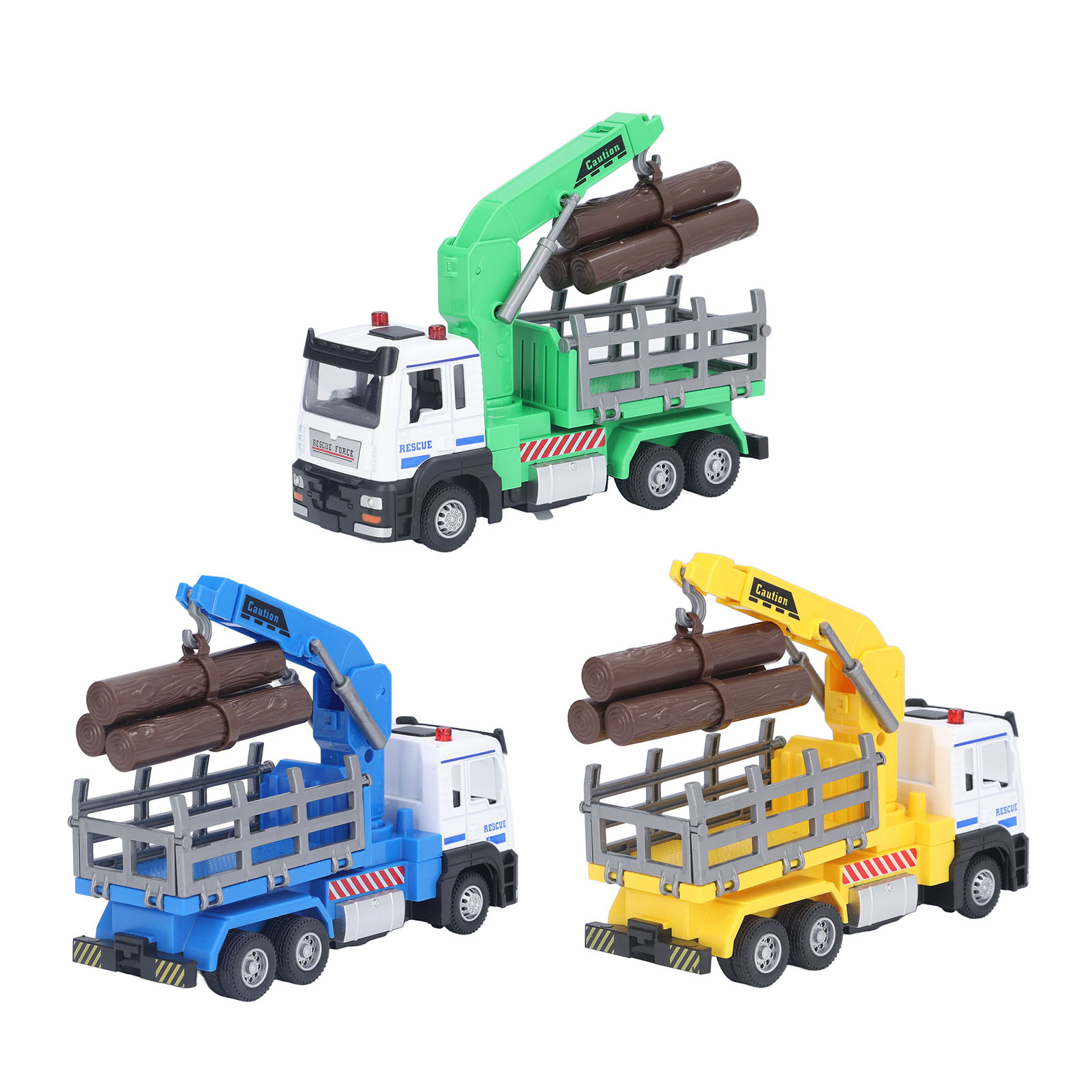 Logging Truck Toy 1:32 Log Vehicle Model With Light Music Effect For 6 Years_ss - Picture 17 of 21