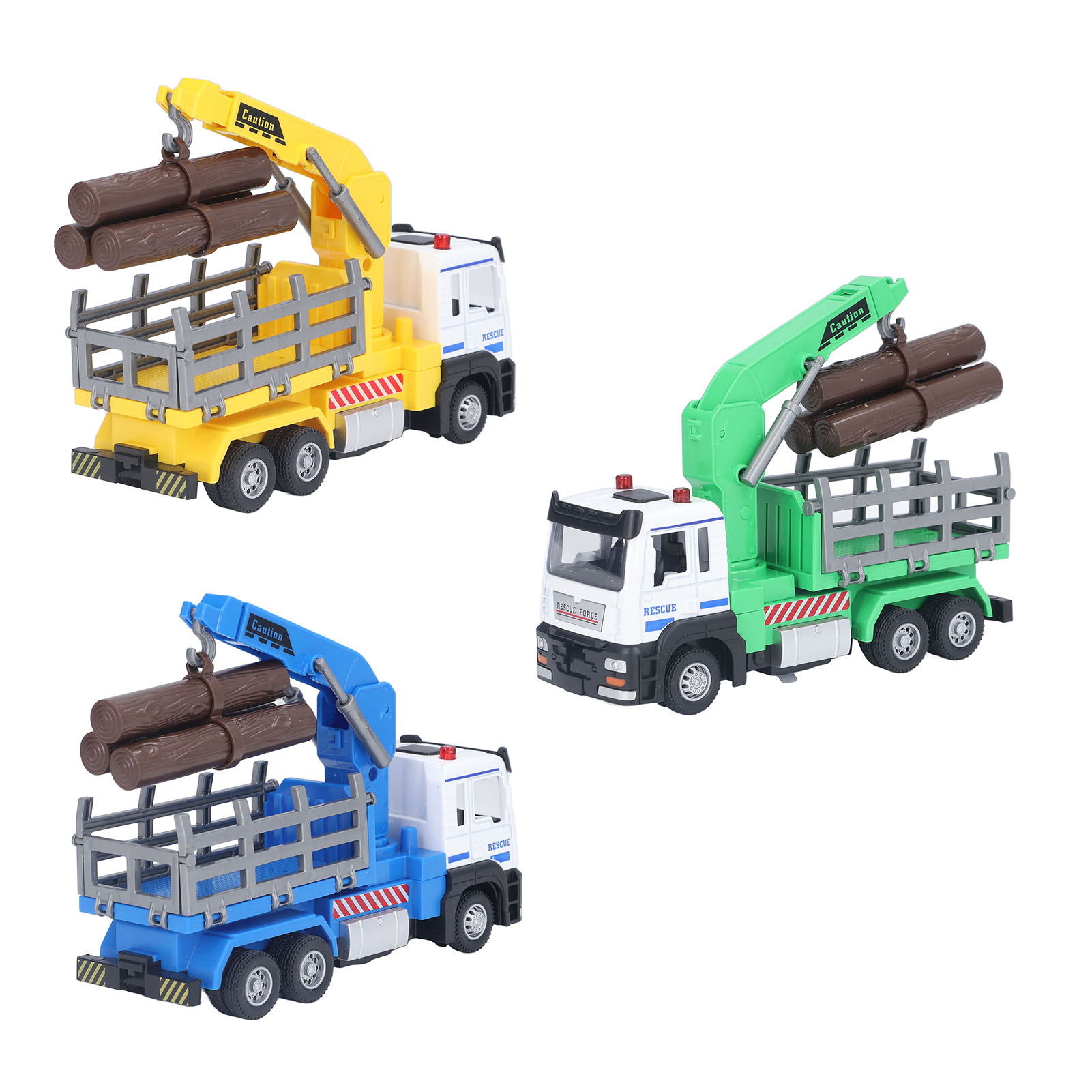 Logging Truck Toy 1:32 Log Vehicle Model With Light Music Effect For 6 Years_ss - Picture 13 of 21
