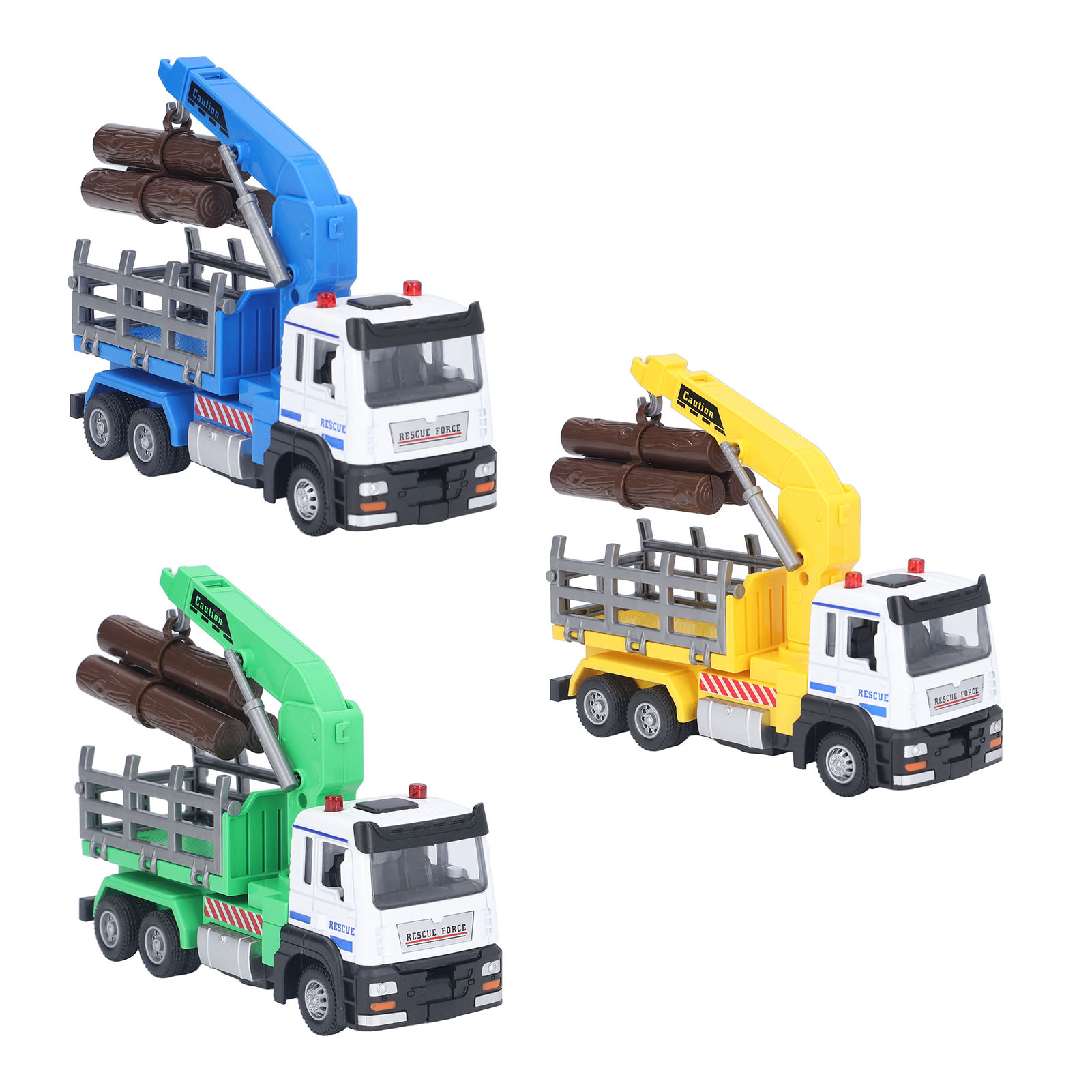 Logging Truck Toy 1:32 Log Vehicle Model With Light Music Effect For 6 Years_ss - Picture 14 of 21