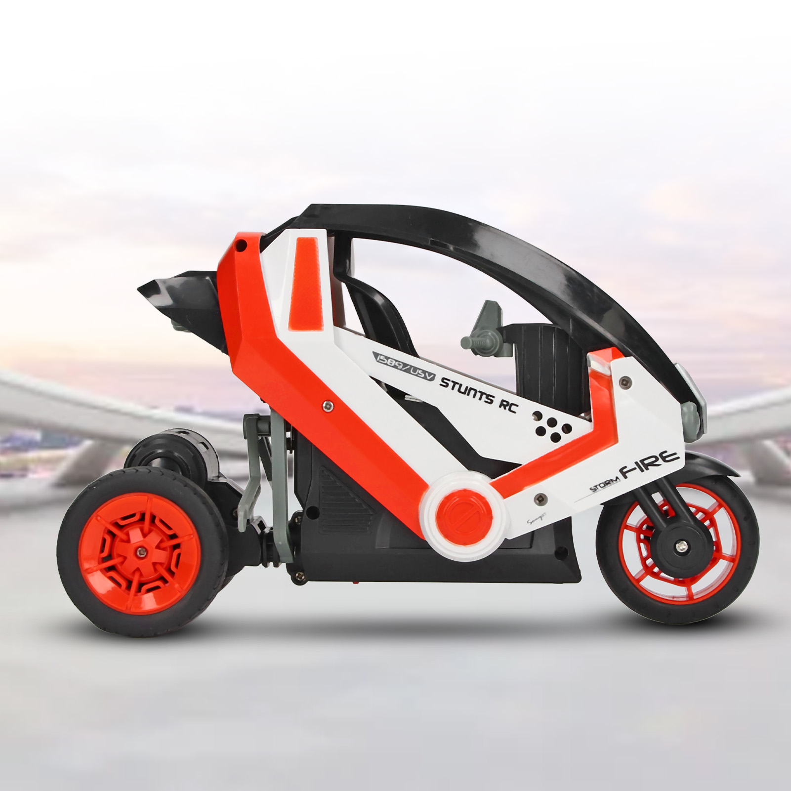 1:8 RC Drift Motorcycle High Speed 3 Wheeled Remote Control Stunt Motorcycle_ss - Picture 16 of 18