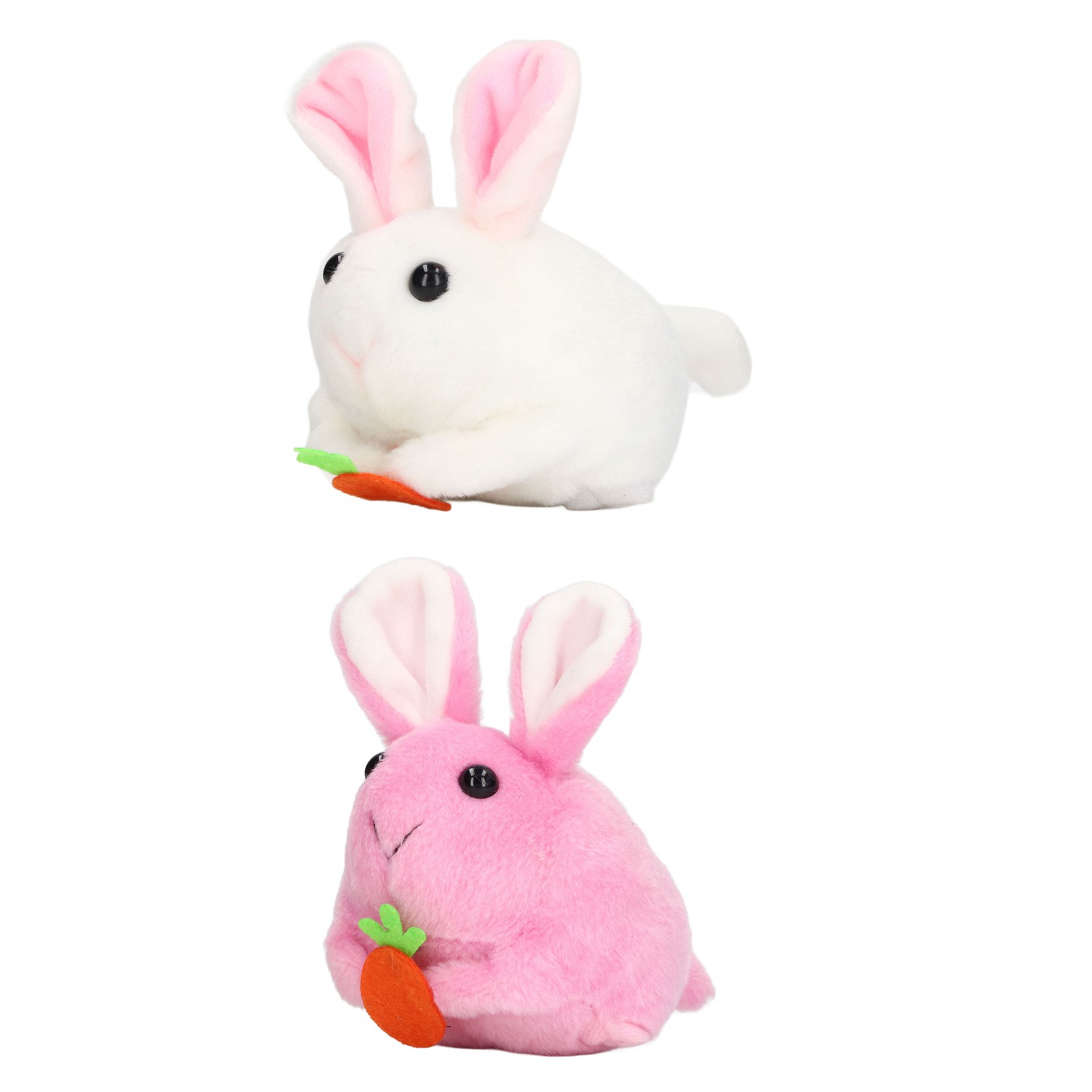 Plush Bunny Clockwork Toy Tail Shaking Rotating Cute Exquisite Fine Workmans GDM - Picture 16 of 18
