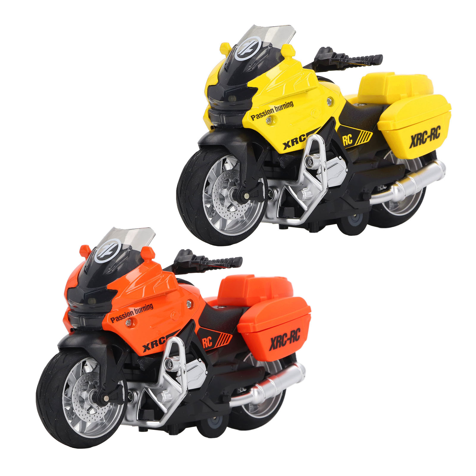 1:16 Scale Motorcycle Toy Alloy Sound Light Educational Portable Motorcycle BGS - Picture 24 of 28