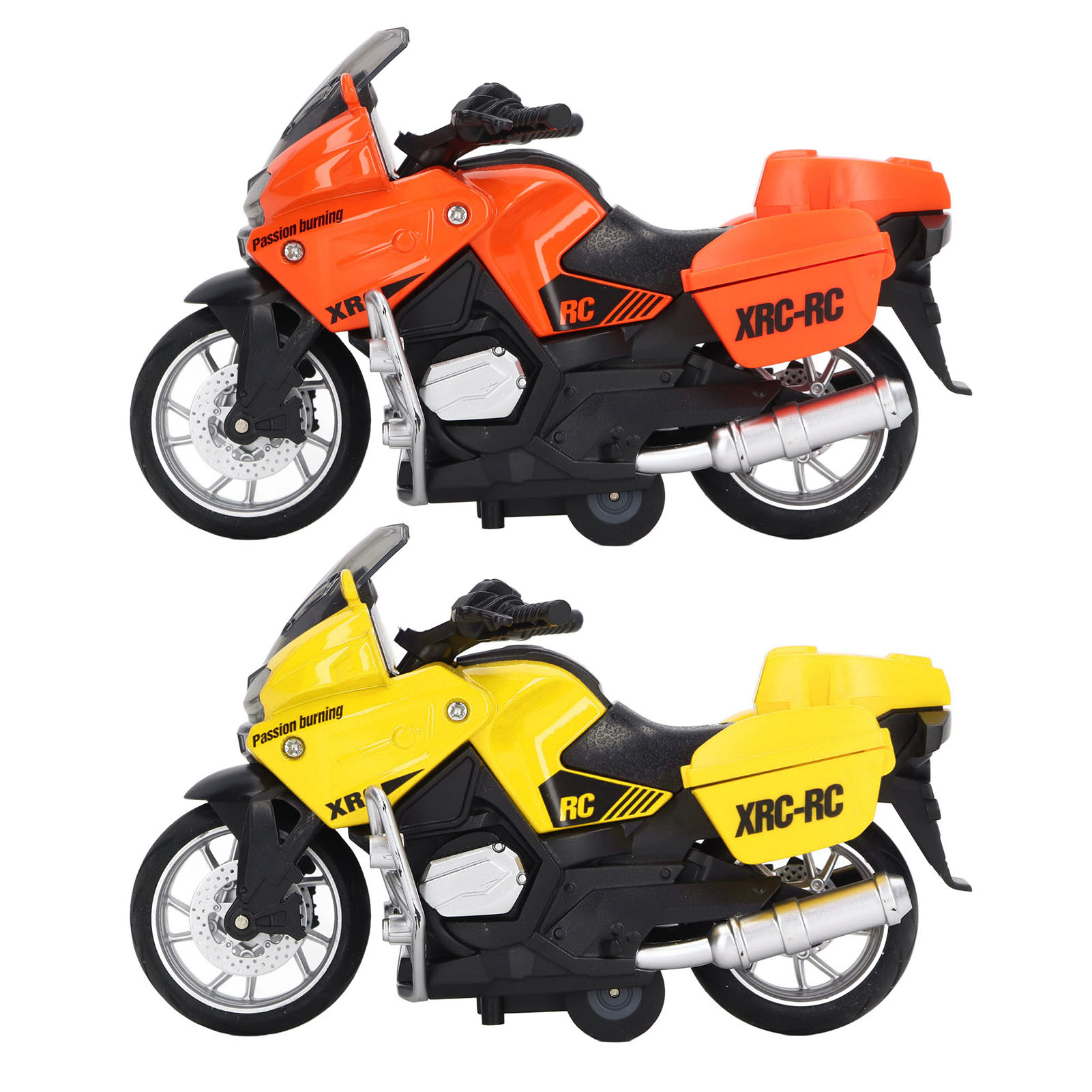 ZZ1 1:16 Scale Motorcycle Toy Alloy Sound Light Educational Portable Motorcycle - Picture 18 of 18
