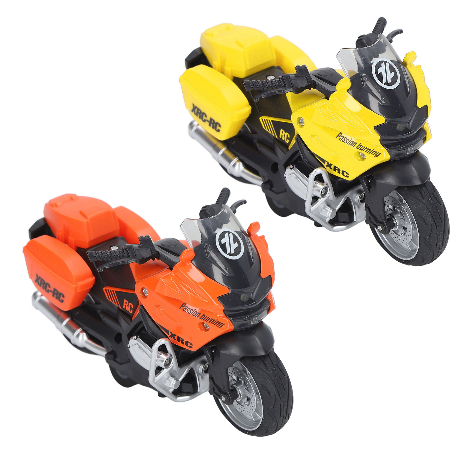 ZZ1 1:16 Scale Motorcycle Toy Alloy Sound Light Educational Portable Motorcycle - Picture 13 of 18