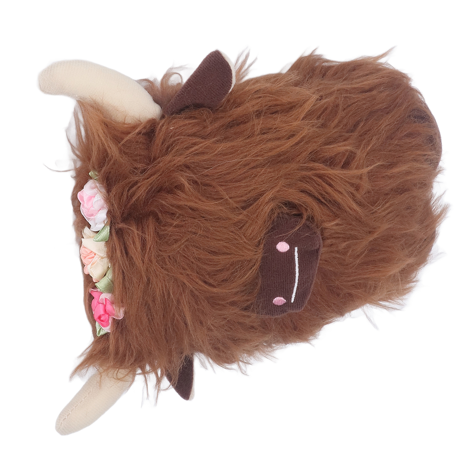 Highland Cow Plush Doll Simulation Soft Stuffed Faceless Cattle Toy For Home - Picture 28 of 29