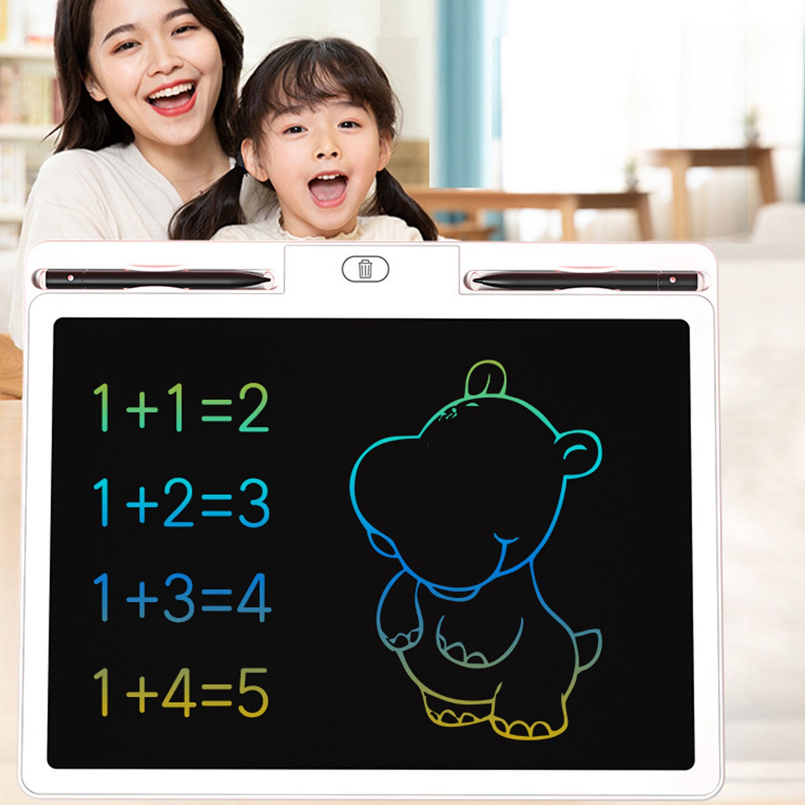 LCD Writing Board Tablet Bildungstablette Mit Bildungskrärm Mit 2 Stiften Für - Bild 28 von 29