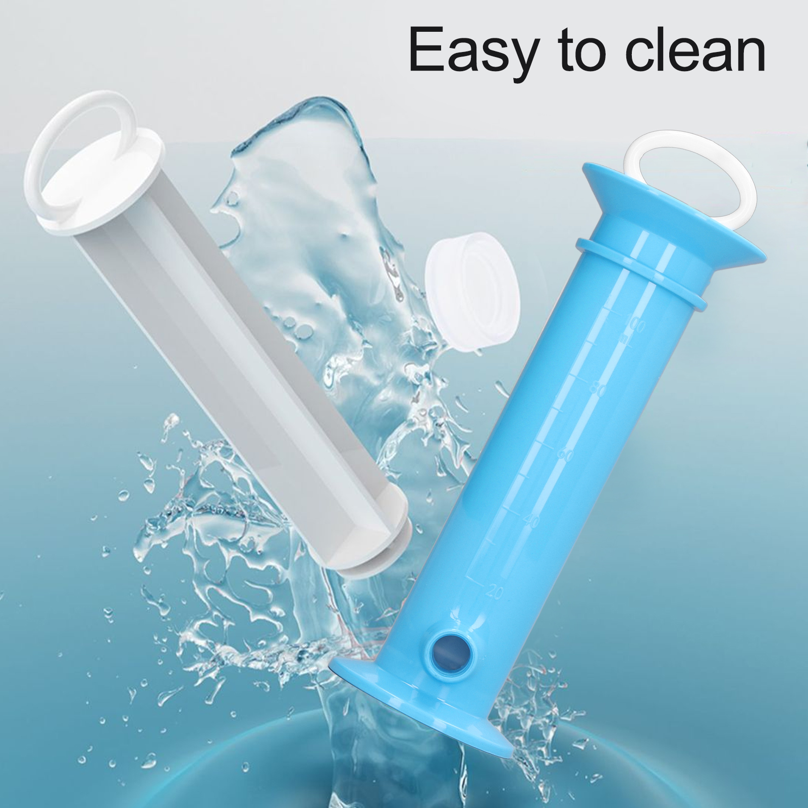 01) Baby Food Pouch Filler Pure Color Plastic Fruit Squeeze Puree Filler Complem - Bild 21 von 21