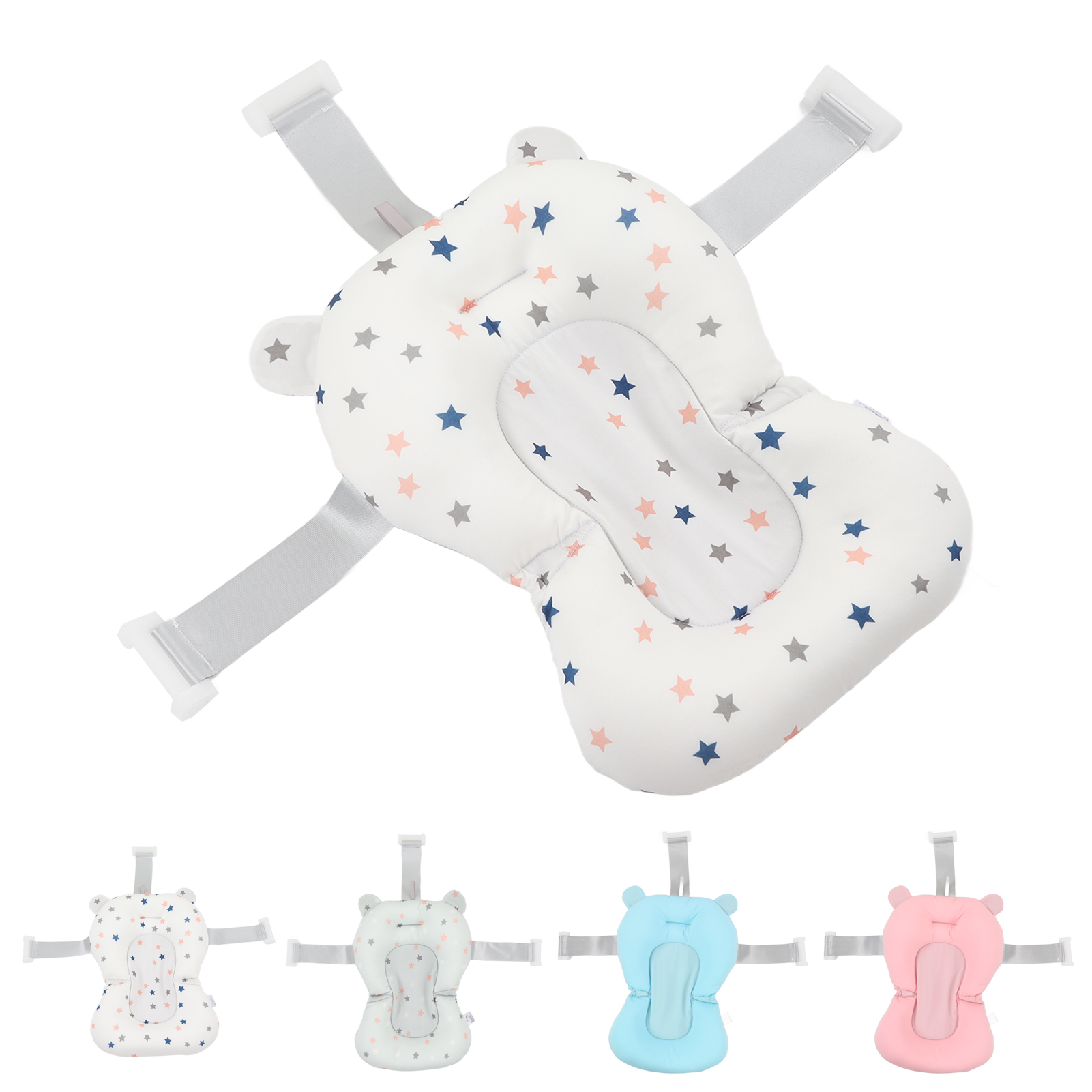 Baby Bath Cushion Floating Safe Foldable Adjustable Infant Bath Support &sw - Picture 14 of 24