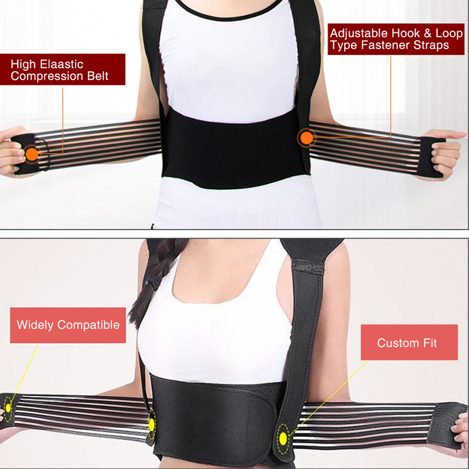 111pcs Self Heating Magnetic Stone Vest Hot Compression Warming Magnetic Waist - Picture 26 of 30