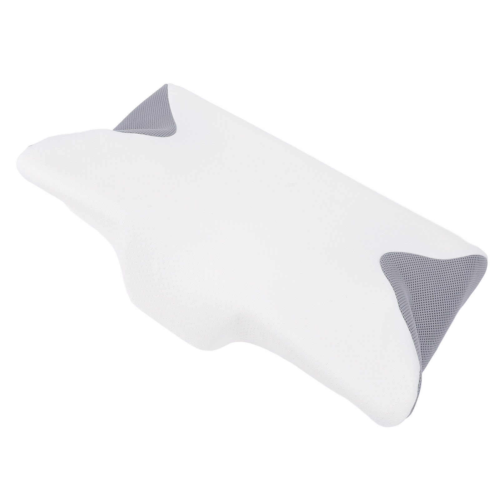 Almohada de espuma viscoelástica para el cuello para dormir rebote lento cubierta extraíble suministros nuevo - Imagen 28 de 28