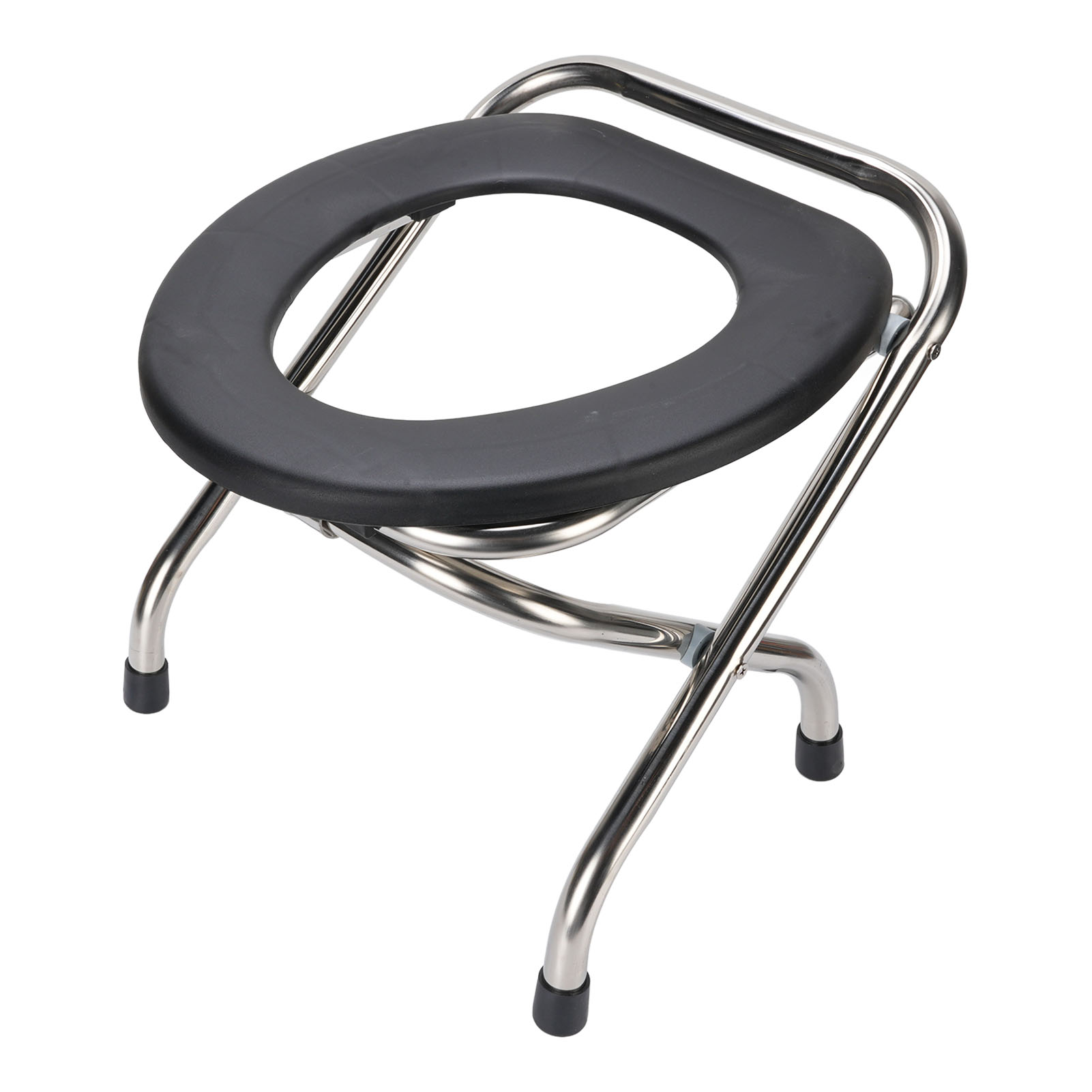 Folding Toilet Chair Portable Commode Chair Commode Toilet For Adults New - Picture 33 of 33
