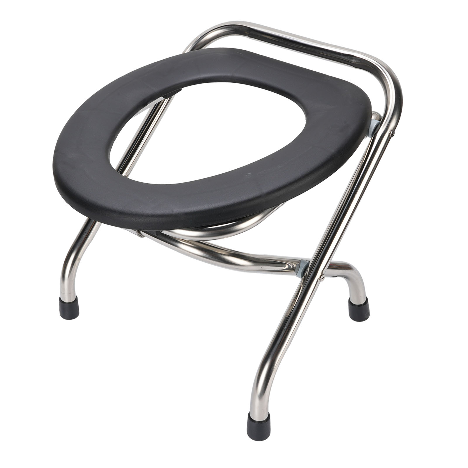 Folding Toilet Chair Portable Commode Chair Commode Toilet For Adults New - Picture 28 of 33