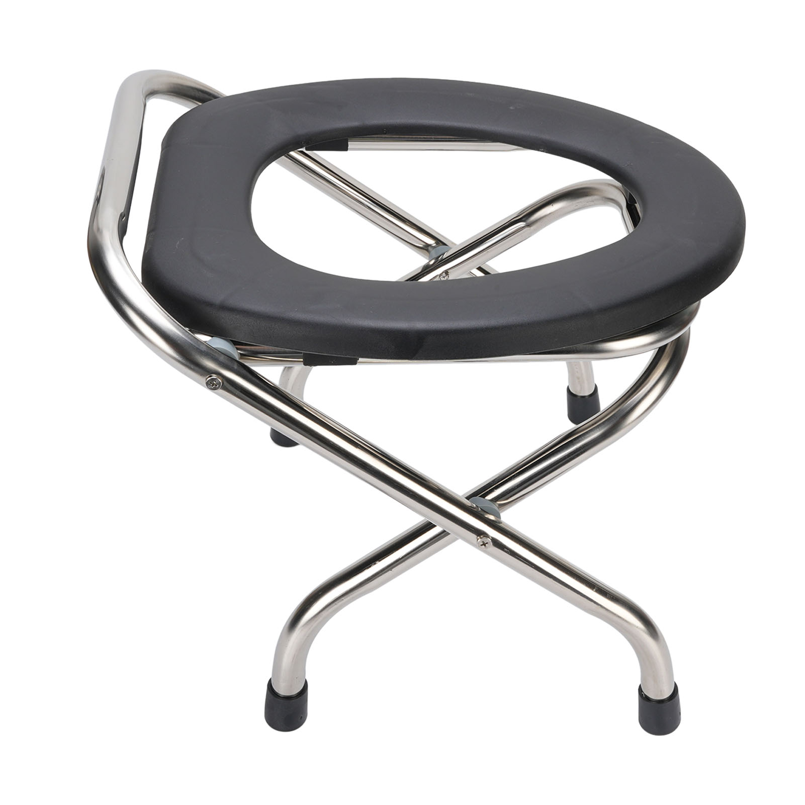 Folding Toilet Chair Portable Commode Chair Commode Toilet For Adults New - Picture 26 of 33