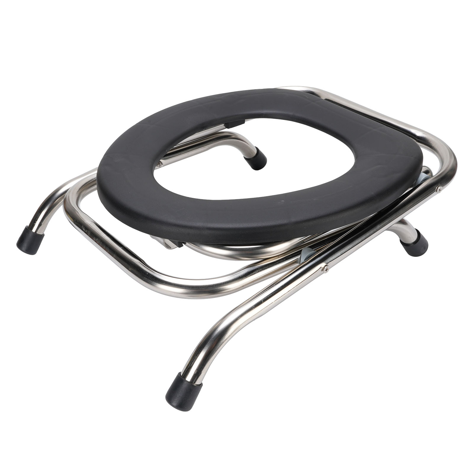 Folding Toilet Chair Portable Commode Chair Commode Toilet For Adults New - Picture 29 of 33