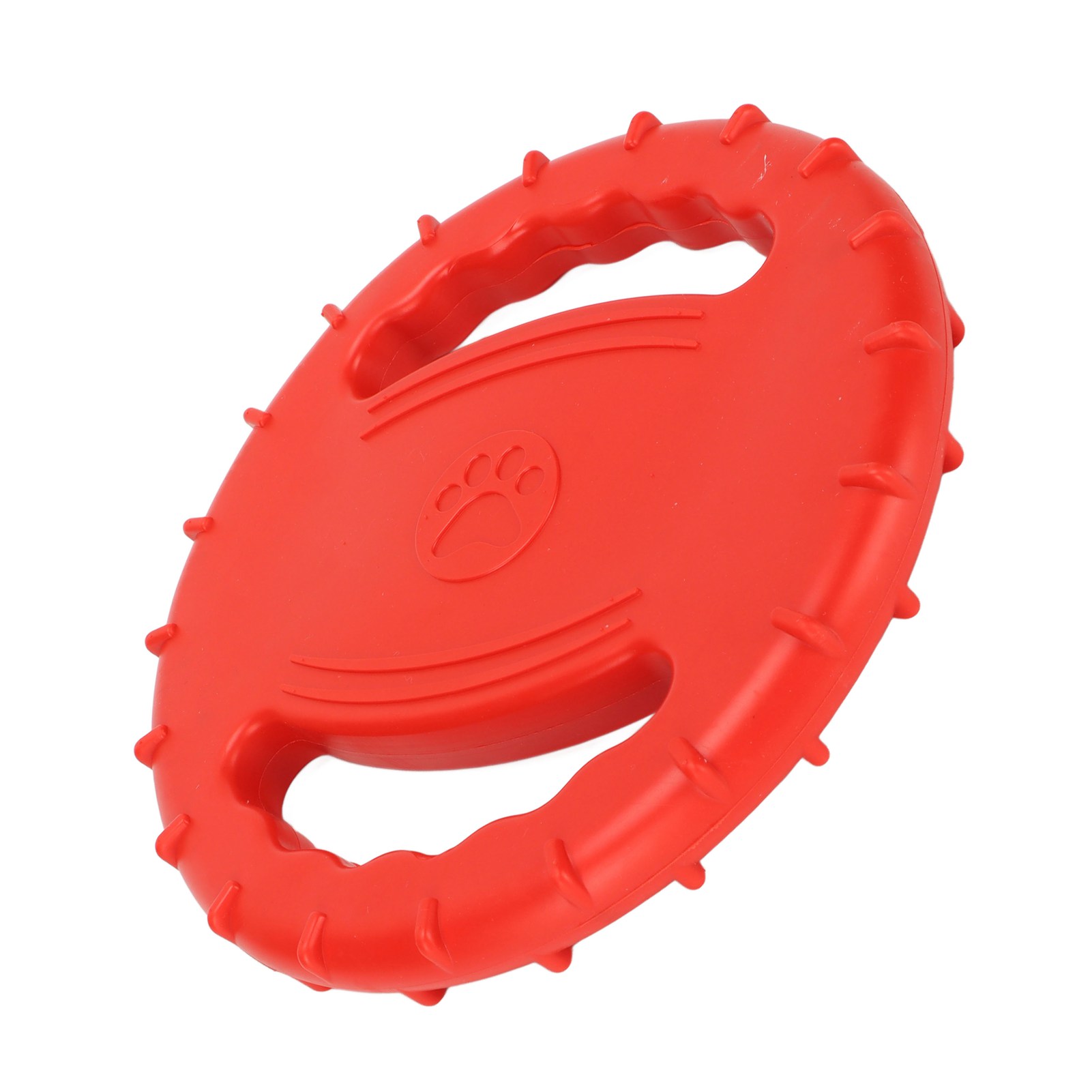 Dog Flying Disc Toy Flexible Squeaky Toy Hollow Pet Training Flying Disc - Picture 13 of 18