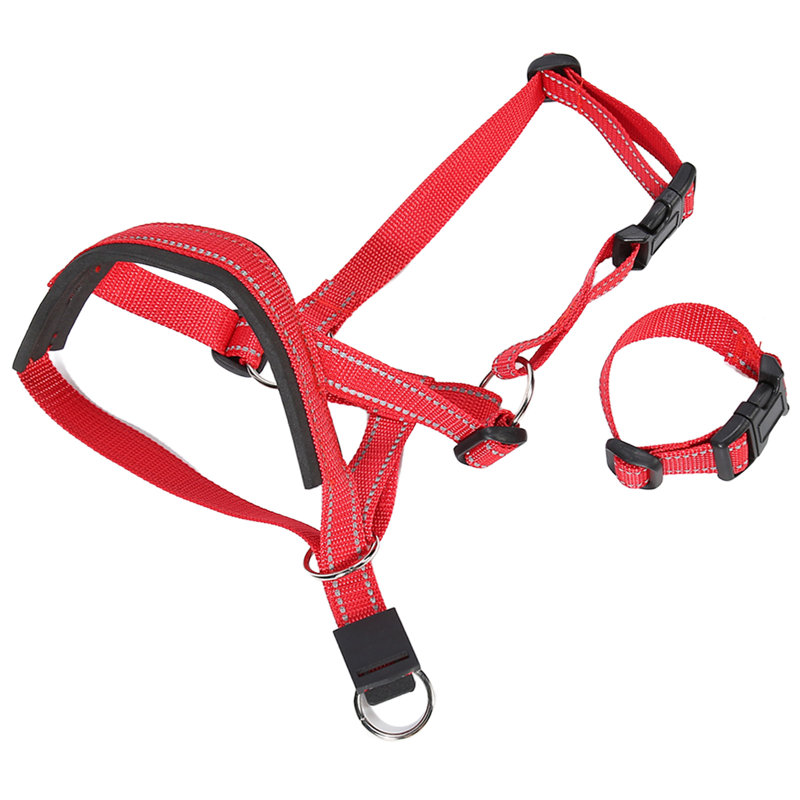 Dog Muzzle For Biting Barking Chewing Adjustable Breathable Mesh Snout Mask