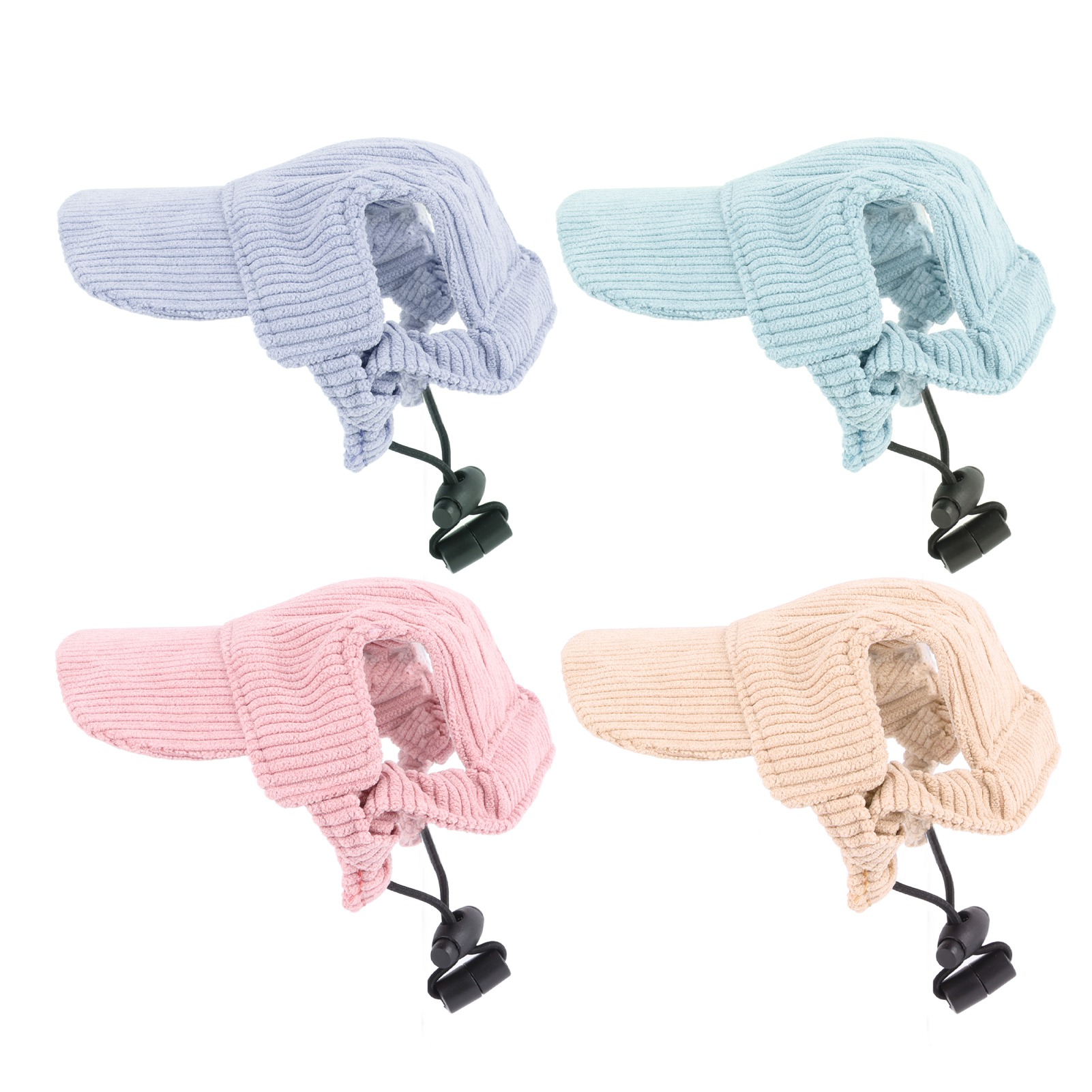 Summer Pet Sun Hat Adjustable Corduroy Casual Pet Hat Lightweight Stylish Pet - Picture 23 of 46
