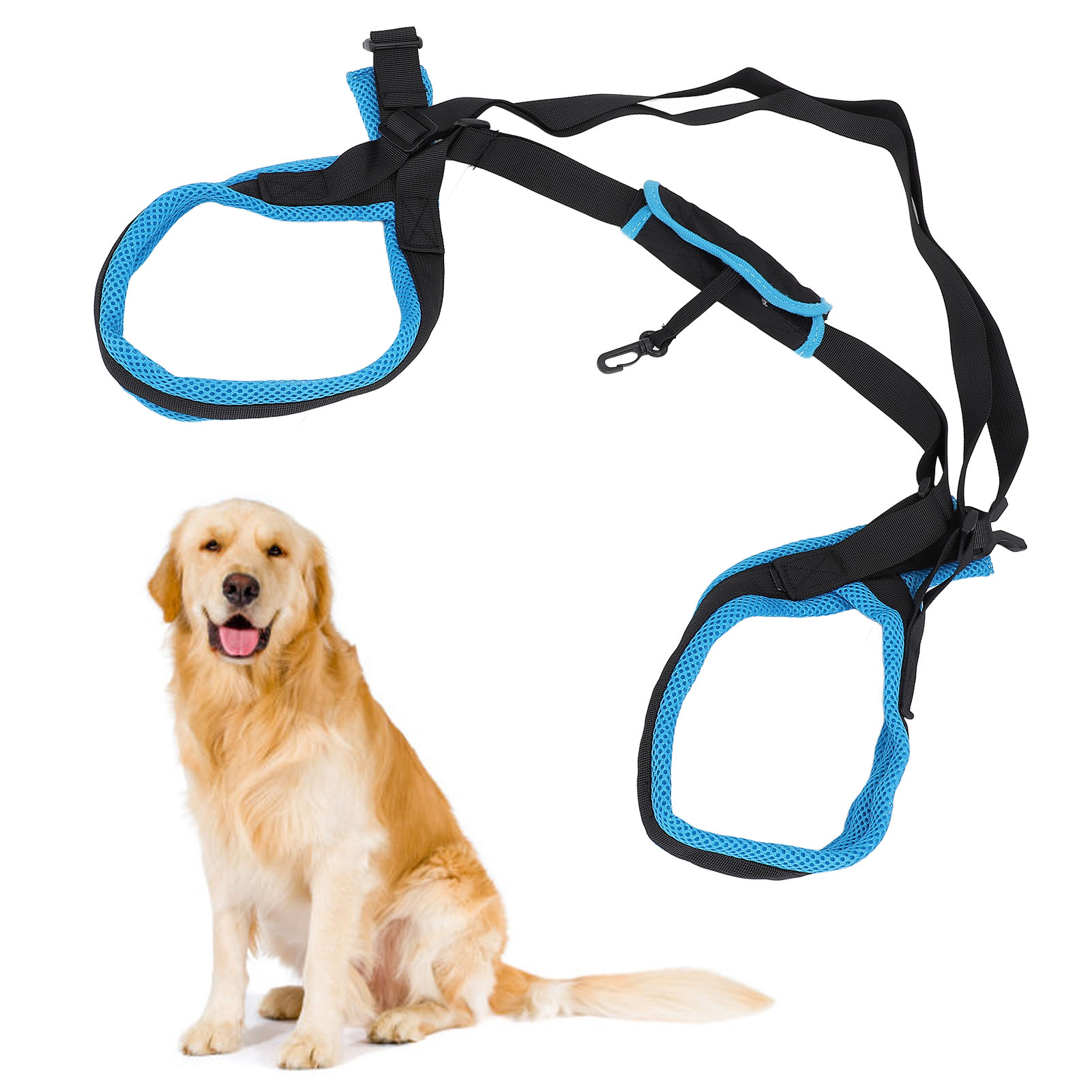 Dog Knee Brace Accelerate Recovery Support Adjustable Dog Back Leg Brace New - Picture 28 of 29