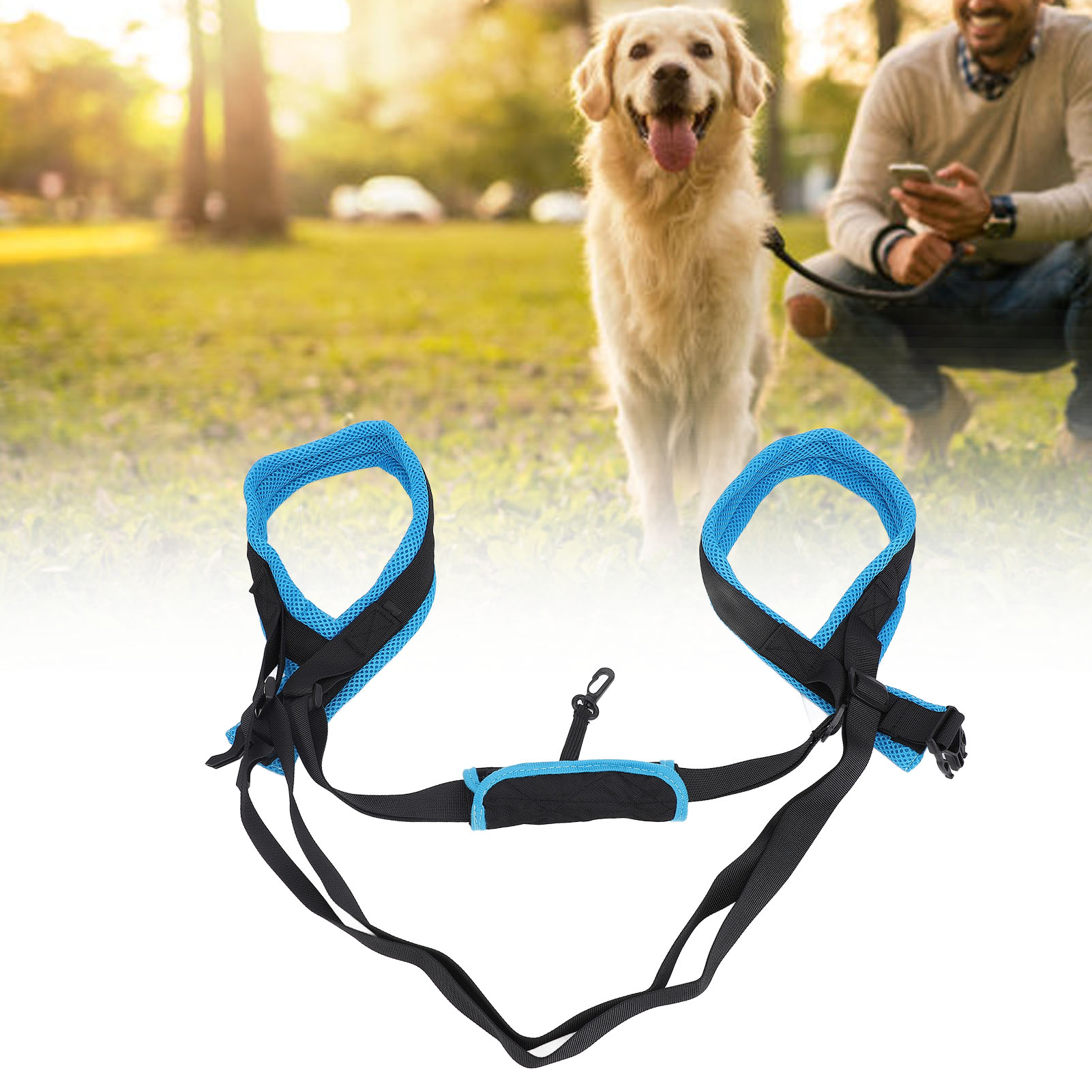 Dog Knee Brace Accelerate Recovery Support Adjustable Dog Back Leg Brace New - Picture 27 of 29