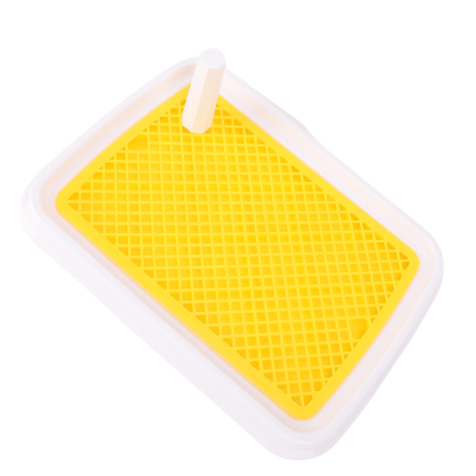 Dog Toilet High Fence Odor Proof Easy To Clean Plastic Pee Pad Holder Pet Potty