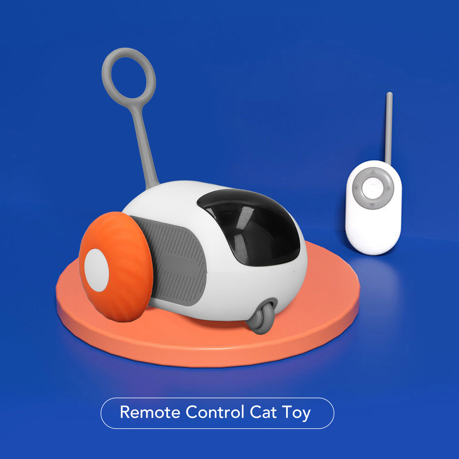 Remote Control Smart Electric Cat Toy Automatic Moving Interactive Cat Toys ZZ1 - Picture 17 of 18