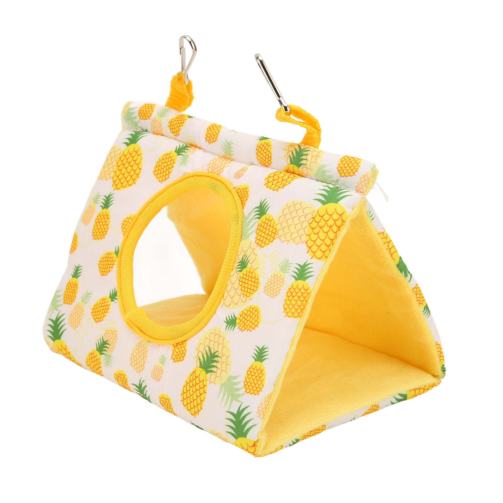 Hammock Polyester Yellow Pattern Bird House Bed