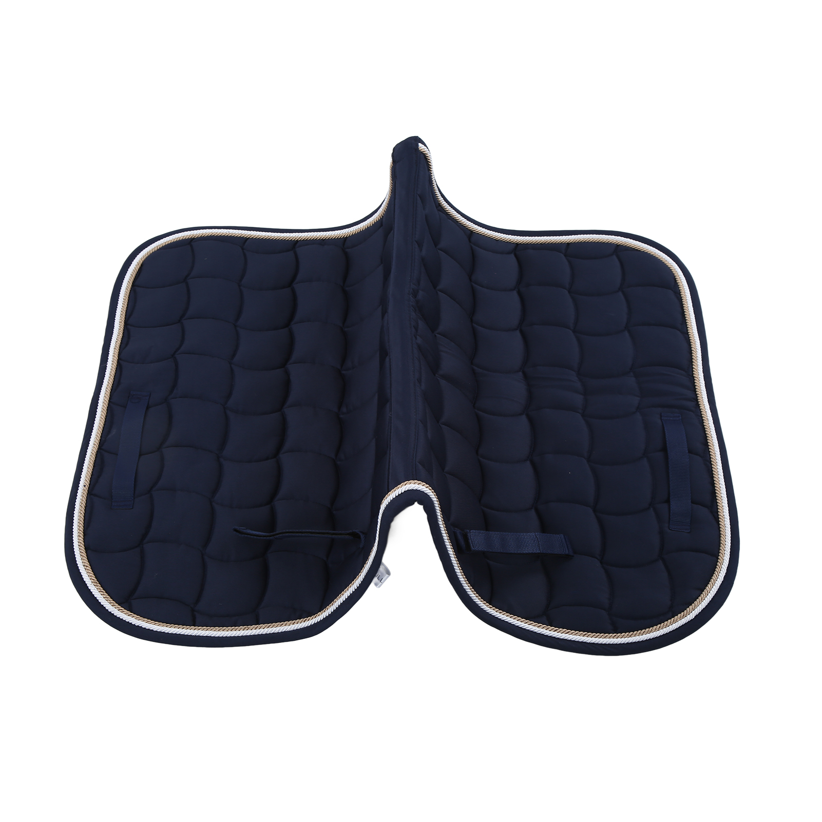 Saddle Pad Soft Breathable All Purpose Double Rope Saddle Pad With Hand Strap
