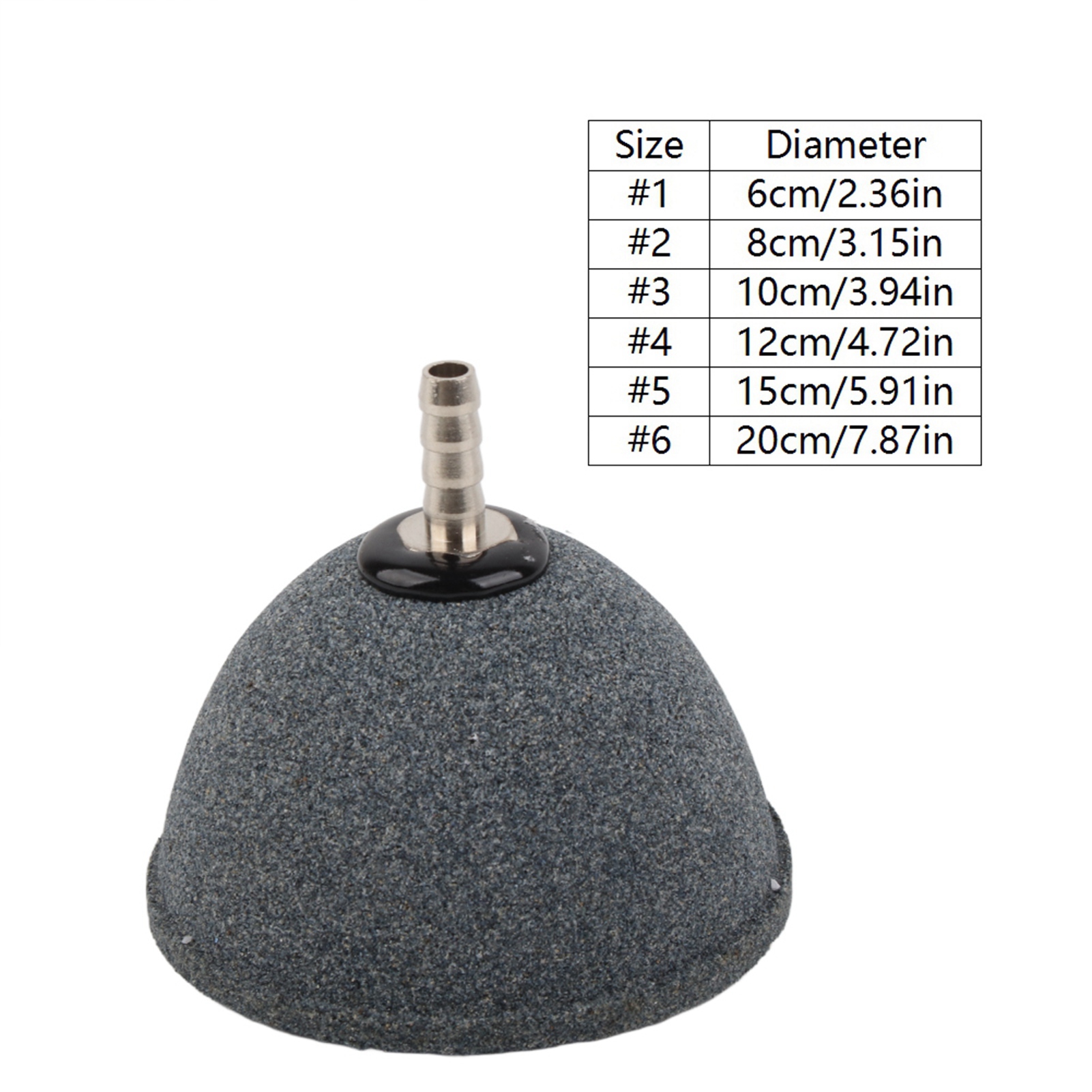 Durable Aquarium Fish Tank Pond Pump Hydroponic Oxygen Diffuser Sintered Bubble