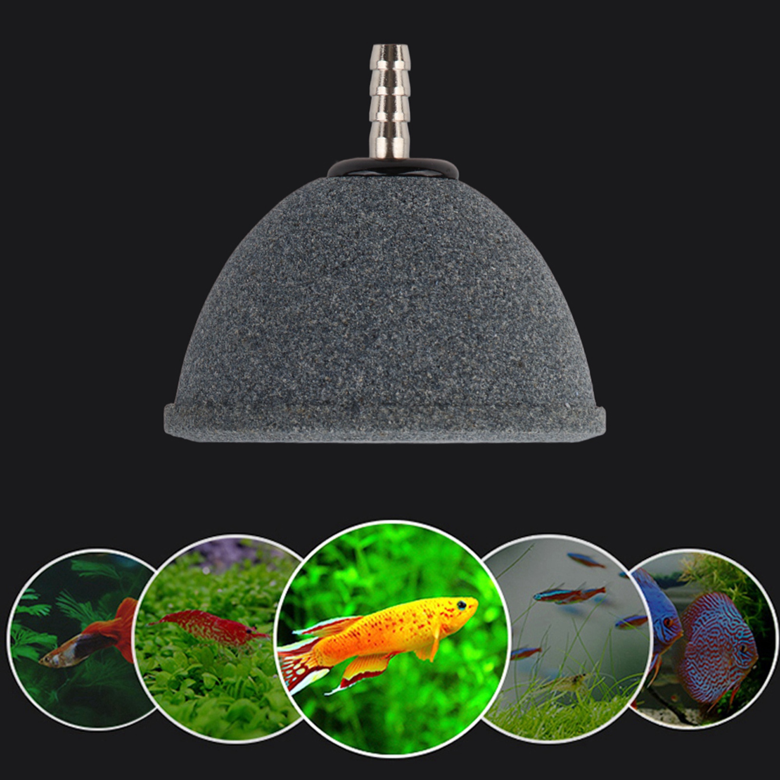Durable Aquarium Fish Tank Pond Pump Hydroponic Oxygen Diffuser Sintered Bubble