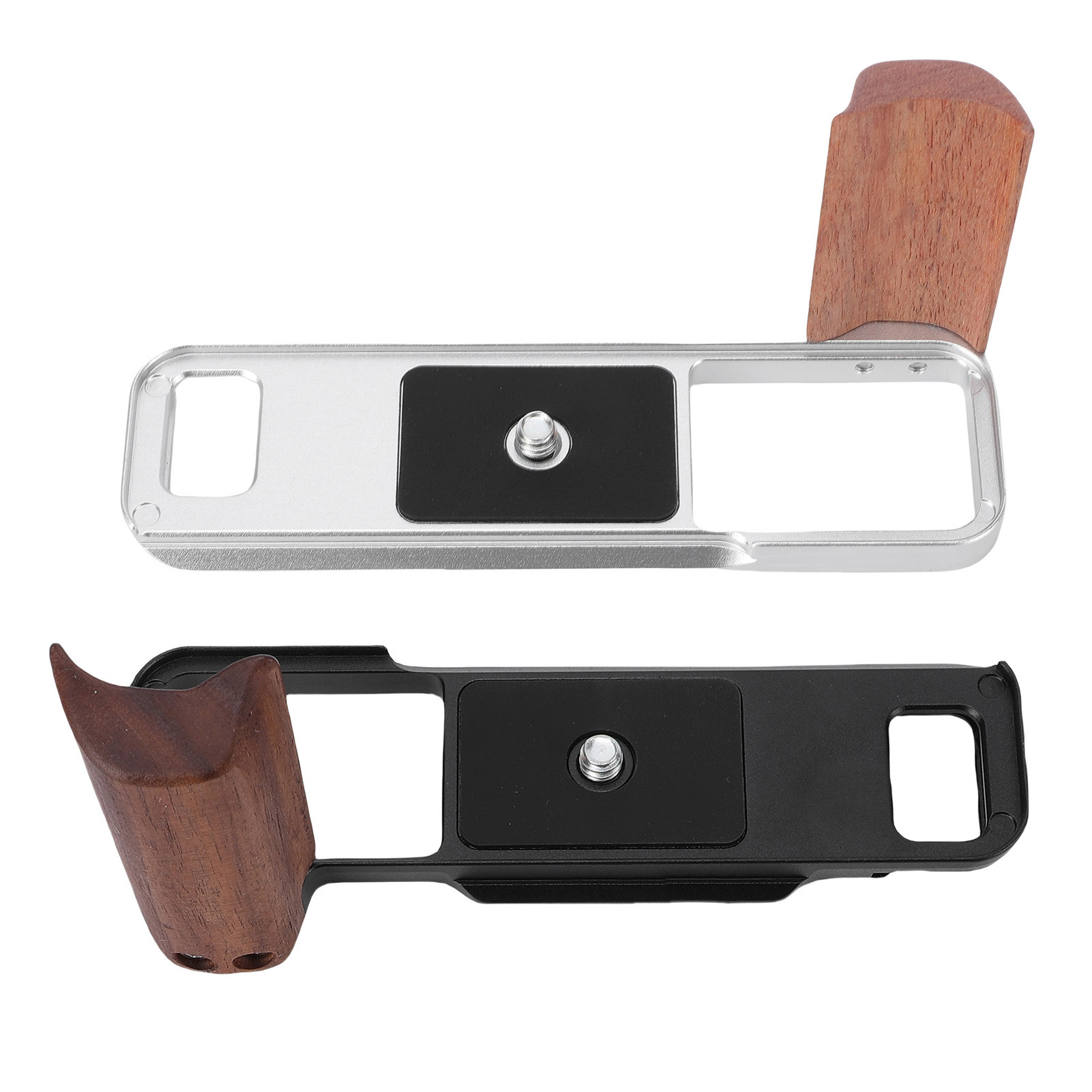 Aluminum L Bracket With Wood Handle For X-E5 Camera - Picture 24 of 28