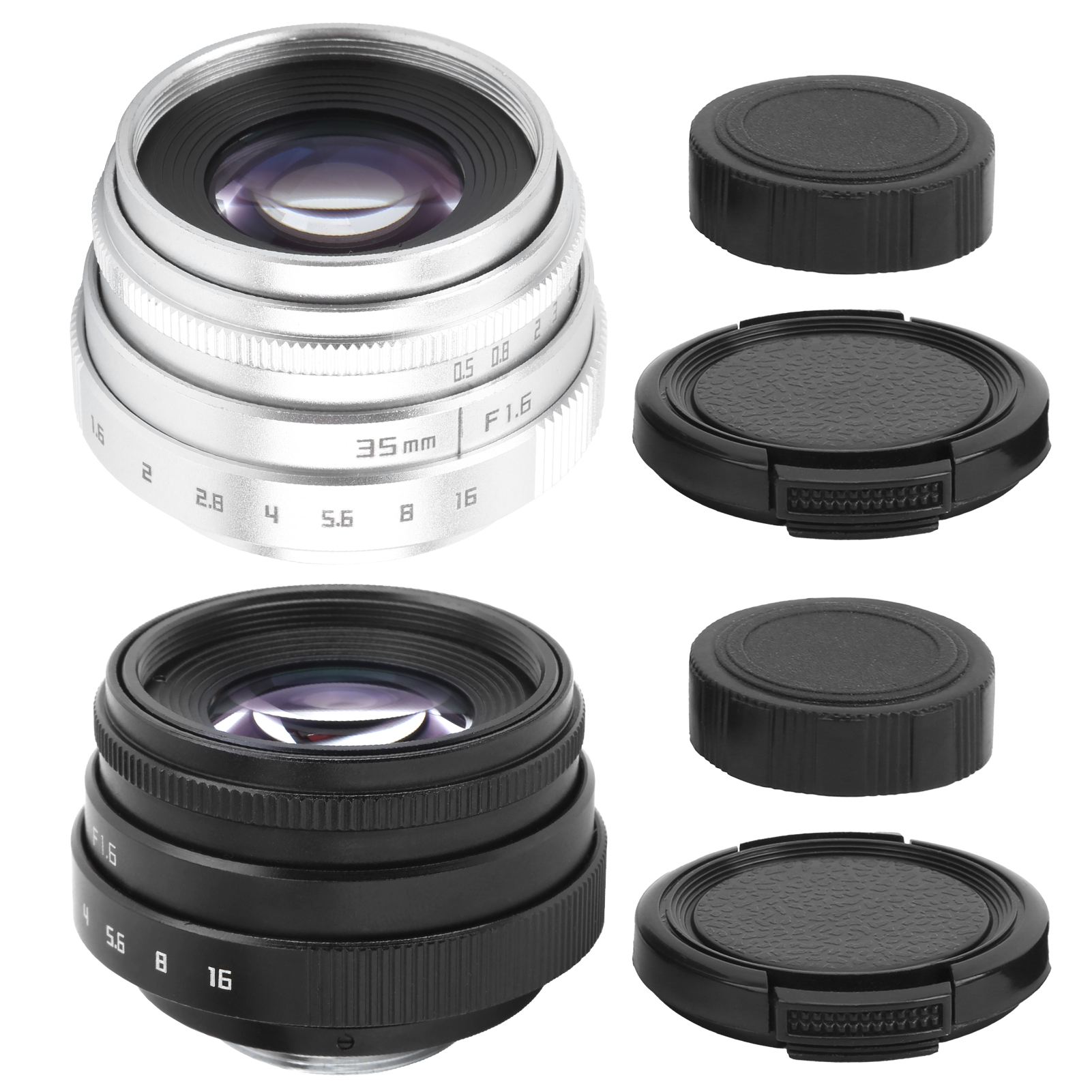 35mm F1.6 C Mount Large Aperture Manual Fixed Focus Portrait Camera Lens Acc SPM - Picture 9 of 13