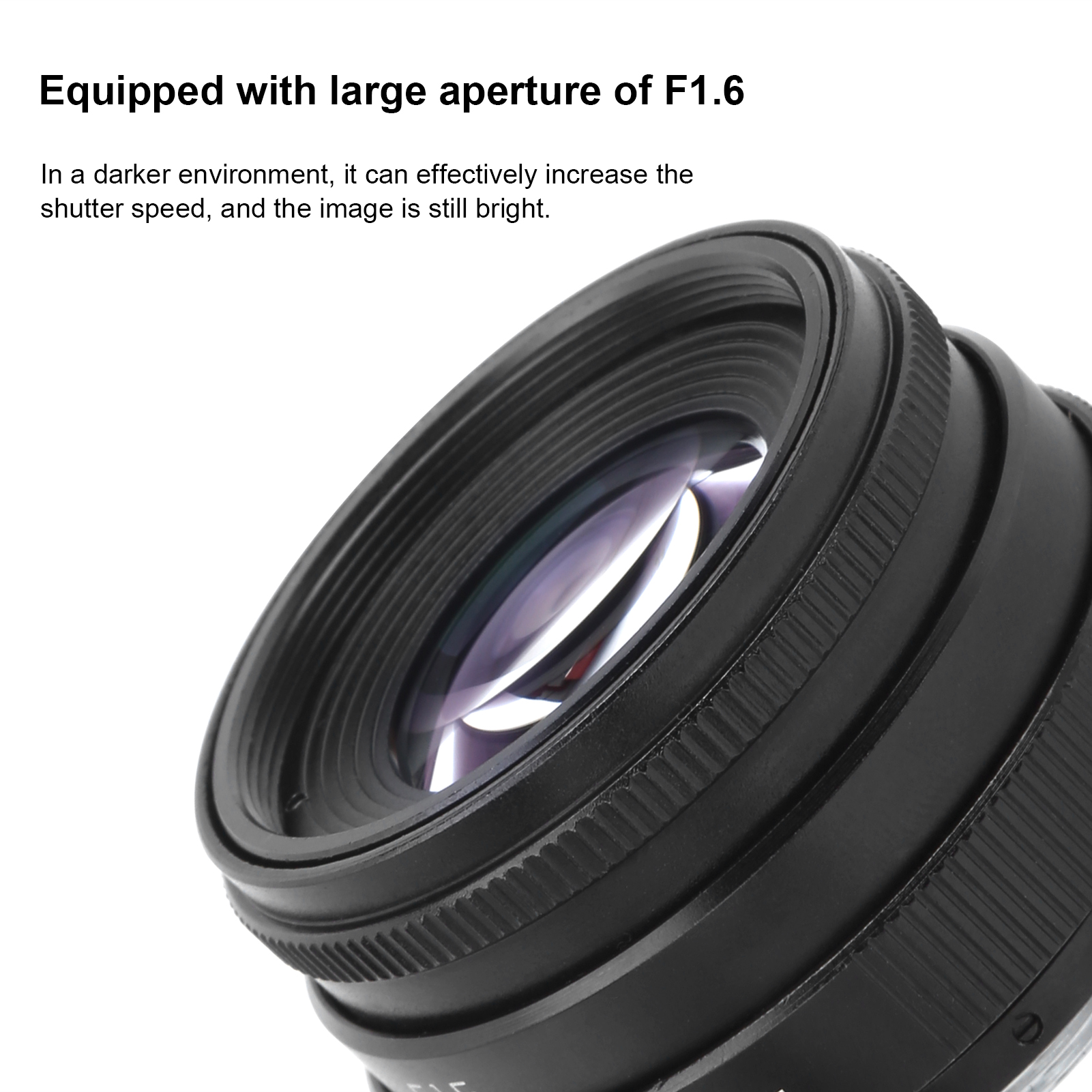 35mm F1.6 C Mount Large Aperture Manual Fixed Focus Portrait Camera Lens Acc SPM - Picture 12 of 13