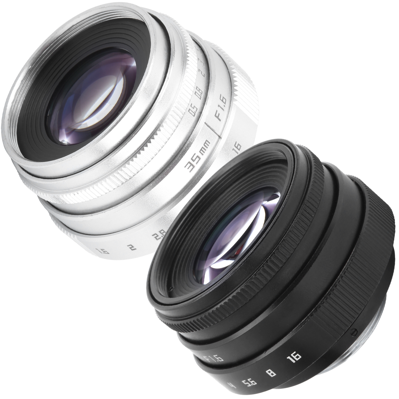 35mm F1.6 C Mount Large Aperture Manual Fixed Focus Portrait Camera Lens Acc DOB - Picture 8 of 13