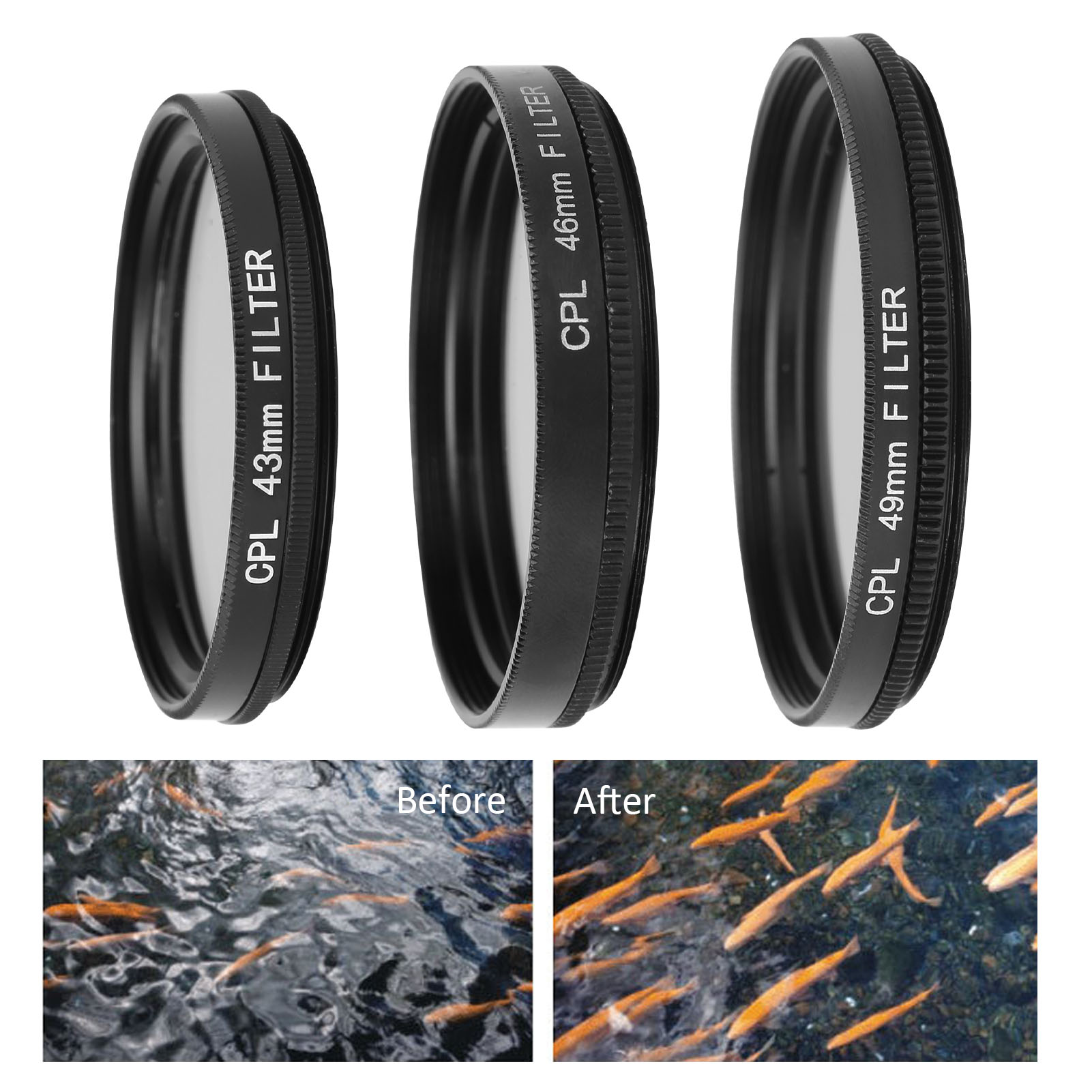 Junestar CPL Lens Filter Polarizing Lens Filter For / / / Olym SD3 - Picture 19 of 21