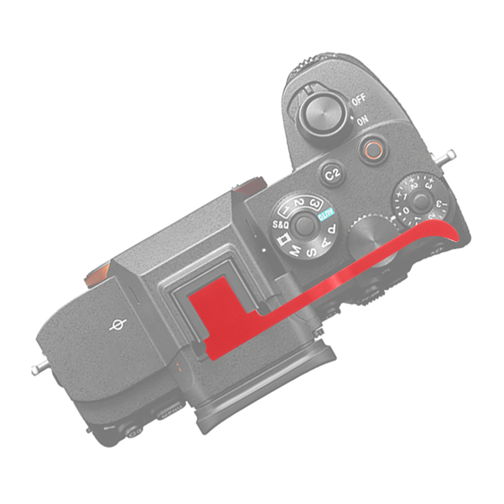 Hot Shoe Finger Thumb Up Grip Holder For A7S3 Camera Accessory CB - Afbeelding 14 van 15