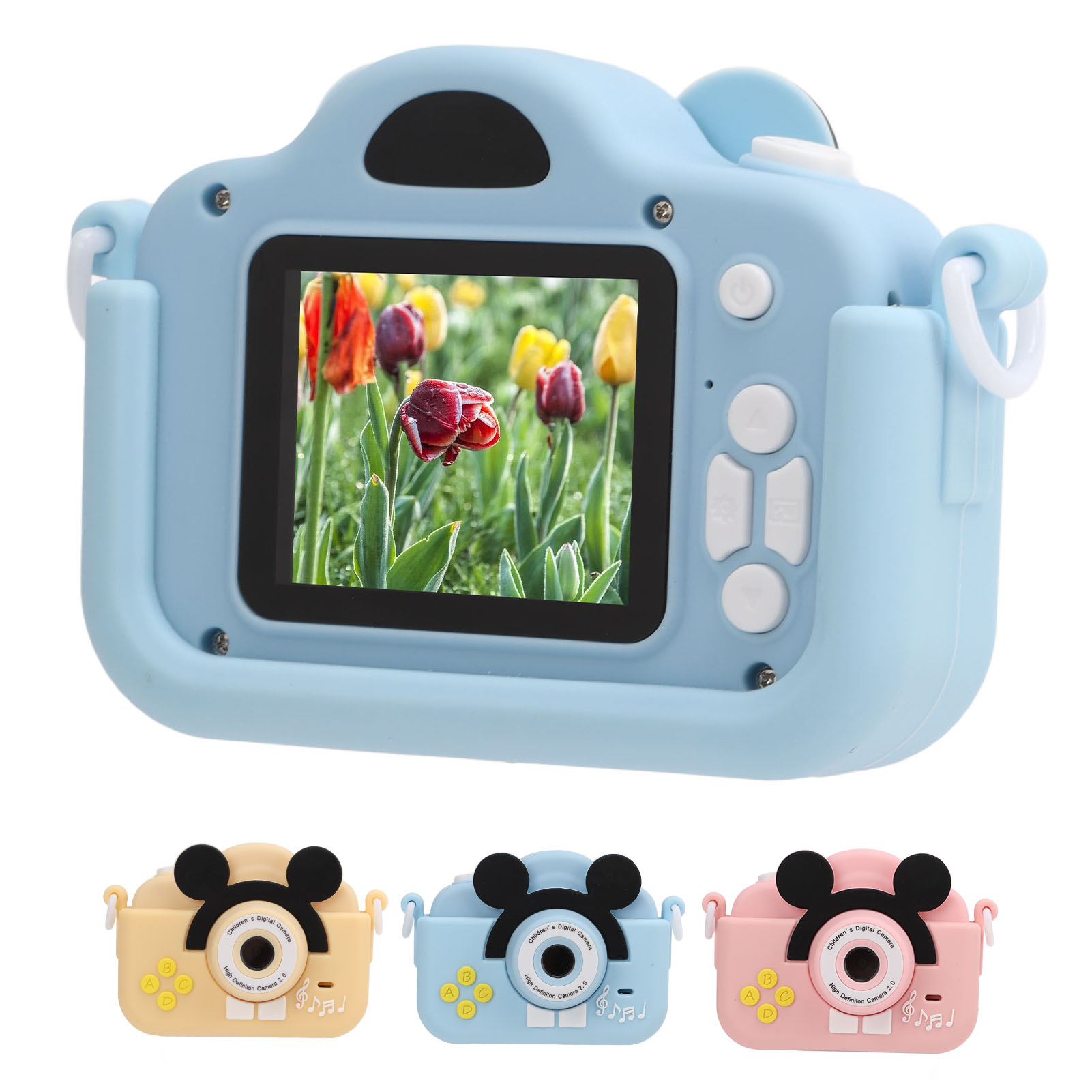 Kids Mini Digital Camera 2 Inch Screen 2MP HD Cartoon Camera Video Recorder BST - Picture 26 of 31