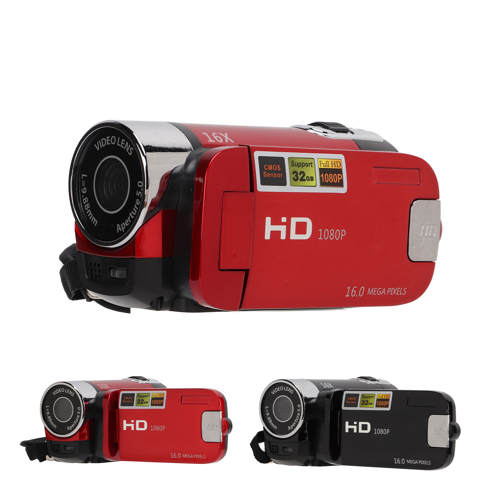 Video Camera Camcorder Full HD Camera Recorder 270° Rotation 2.7 Inch Color - Picture 25 of 28