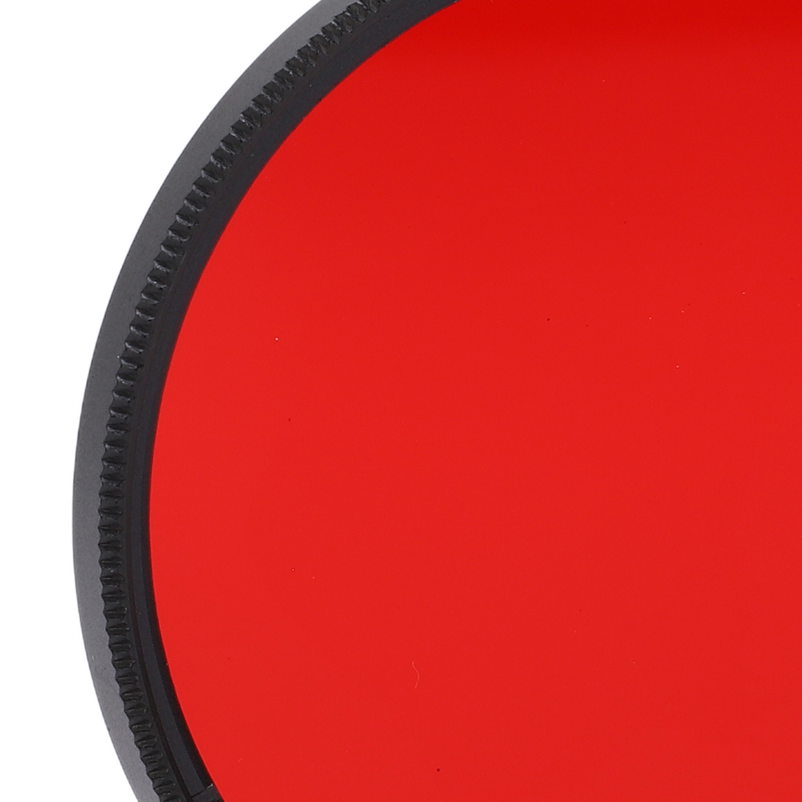 Threaded Camera Lens Filter Full Red Color Filter Optical Glass For