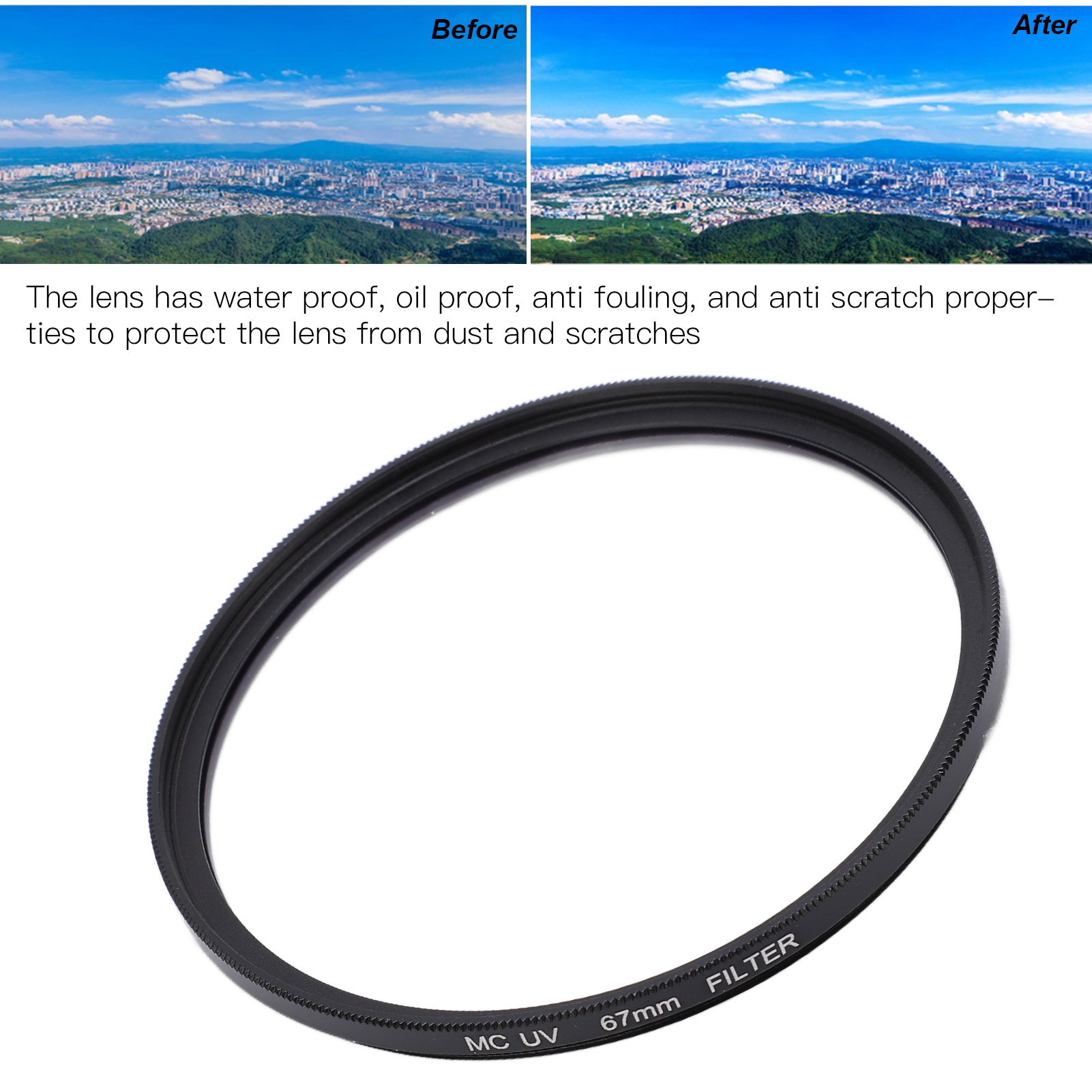 MC UV Protection Lens Filters Waterproof Photography Filters For Camer ECM - Picture 19 of 27