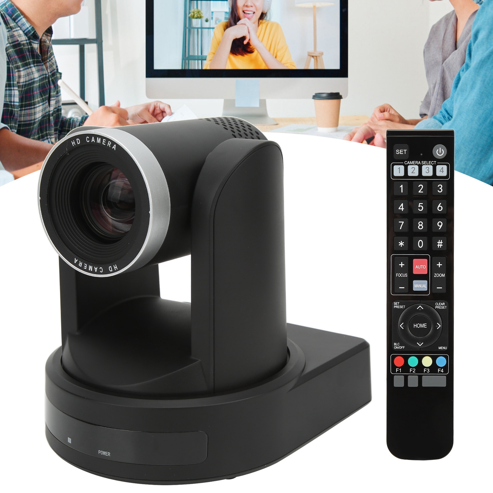 1080P 20X PTZ Camera Optical Zoom HD 60FPS Video Camera For Live Broadcastin NEW - Afbeelding 15 van 18