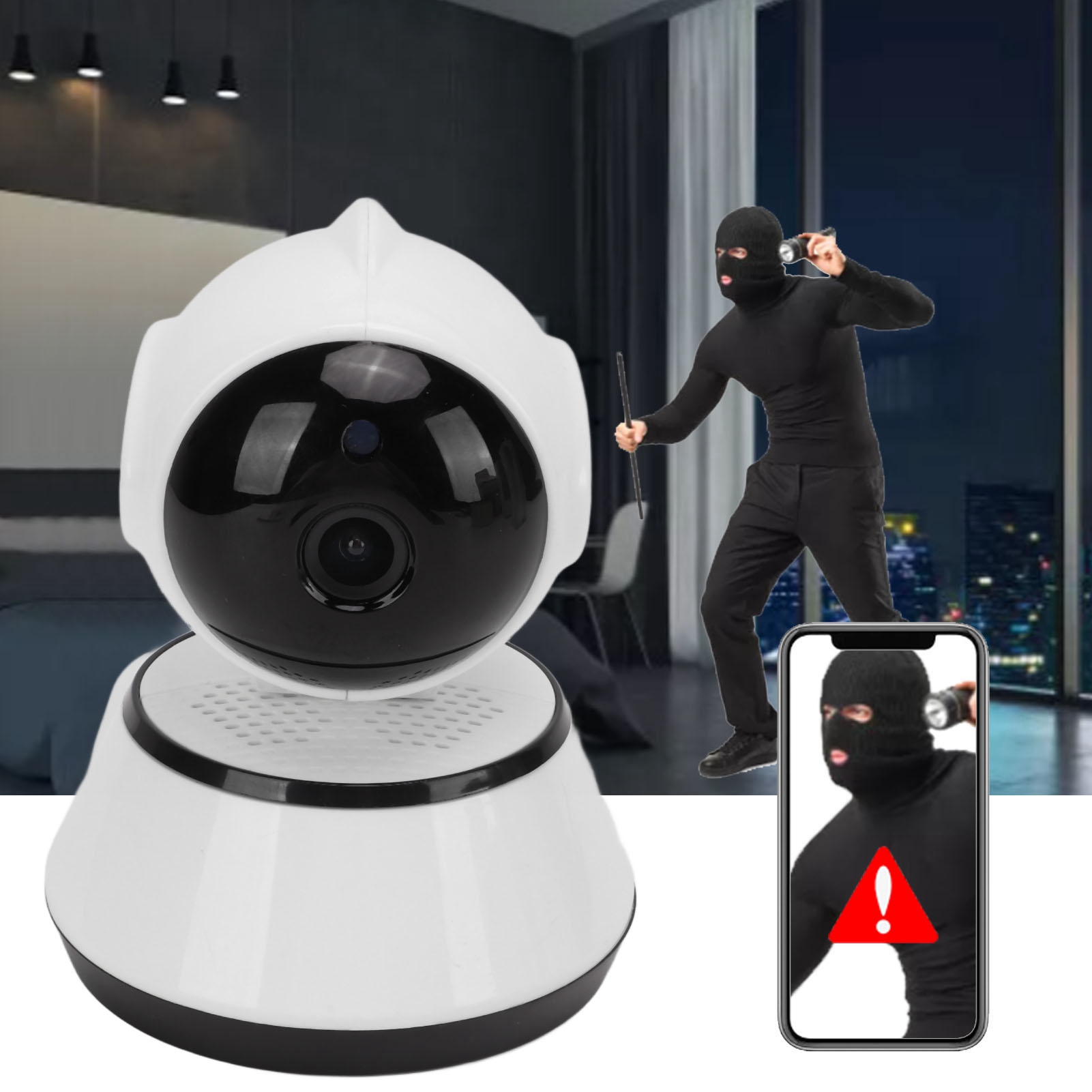 Wireless Camera Night Vision Indoor Infrared Security Camera For Office SD3 - Picture 21 of 21