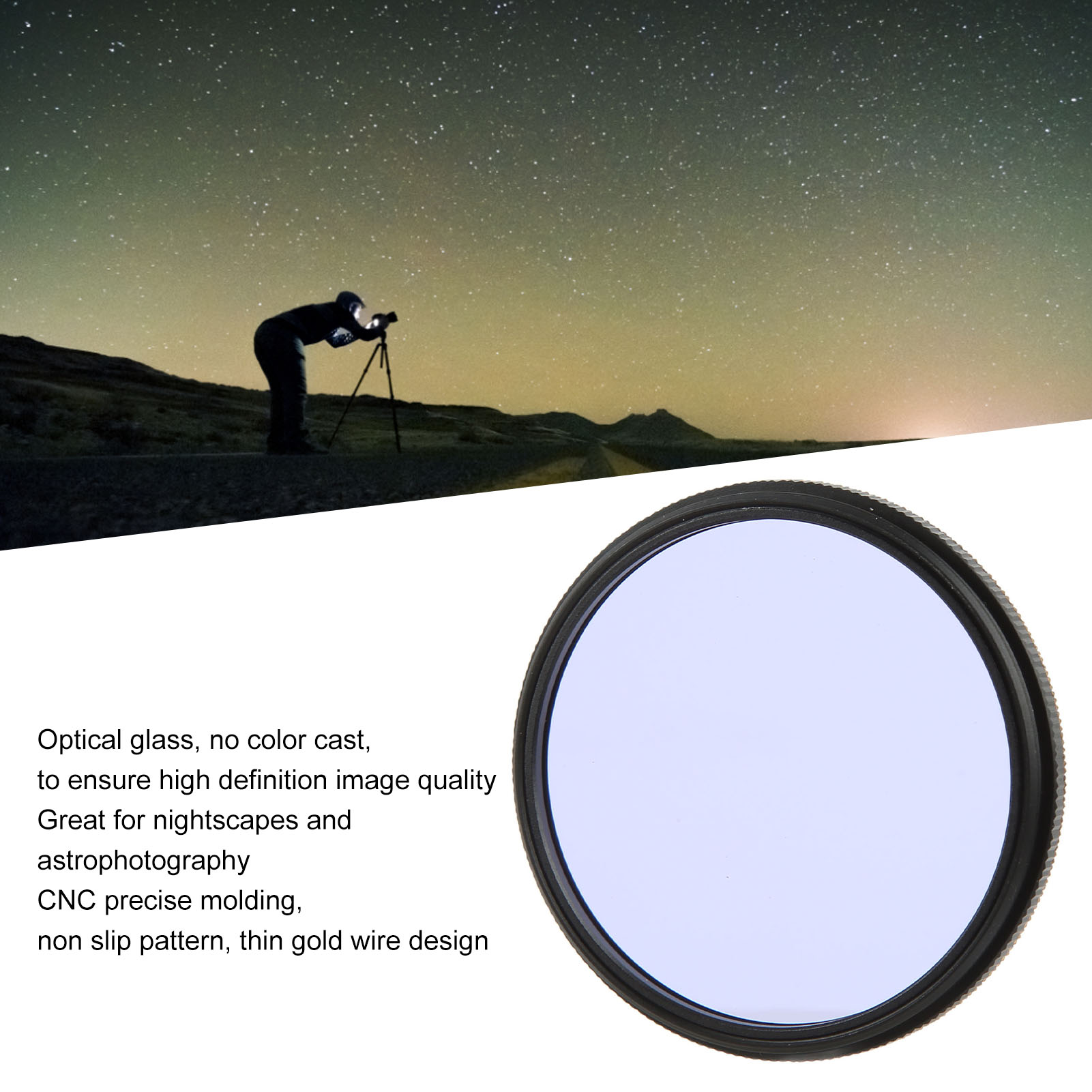 Lightdow Clear Natural Night Filter Light Pollution Reduction Camera Lens Fi Hot - Picture 35 of 51