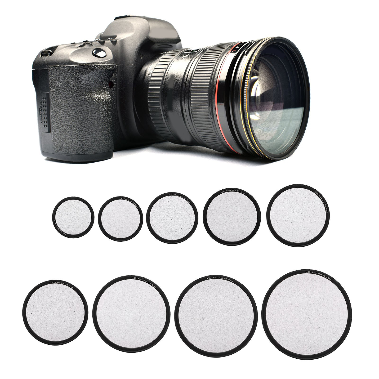 Black Mist Filter 1/2 Portrait Soft Diffuser Focus Camera Lens Filter Scratc TPG - Picture 27 of 48
