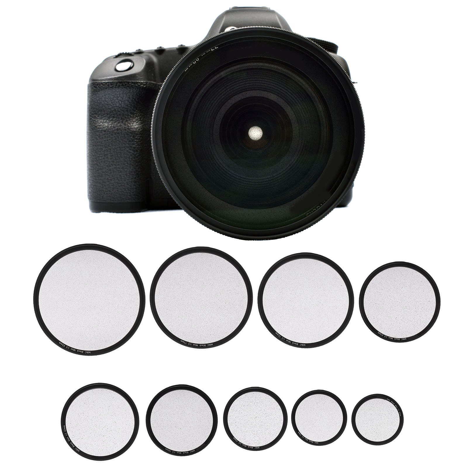 Black Mist Filter 1/2 Portrait Soft Diffuser Focus Camera Lens Filter Scratc ECM - Picture 34 of 36