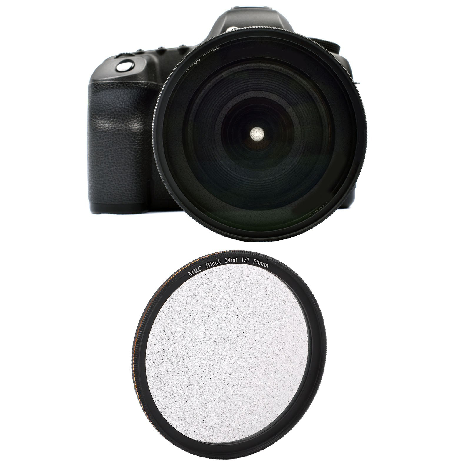 Black Mist Filter 1/2 Portrait Soft Diffuser Focus Camera Lens Filter Scratch - Picture 22 of 38